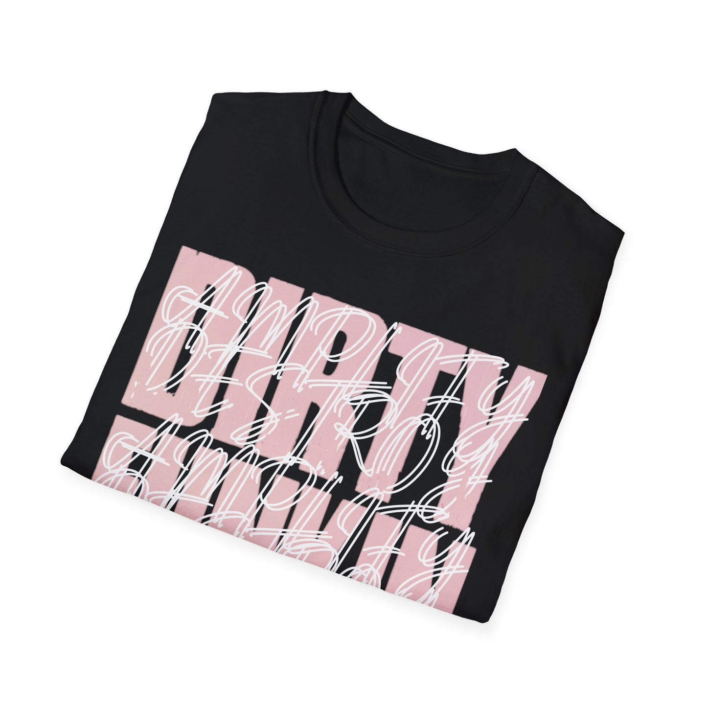 DIRTY FUNKIN Classic Fit AmplifyDestroy Print Tee Shirt