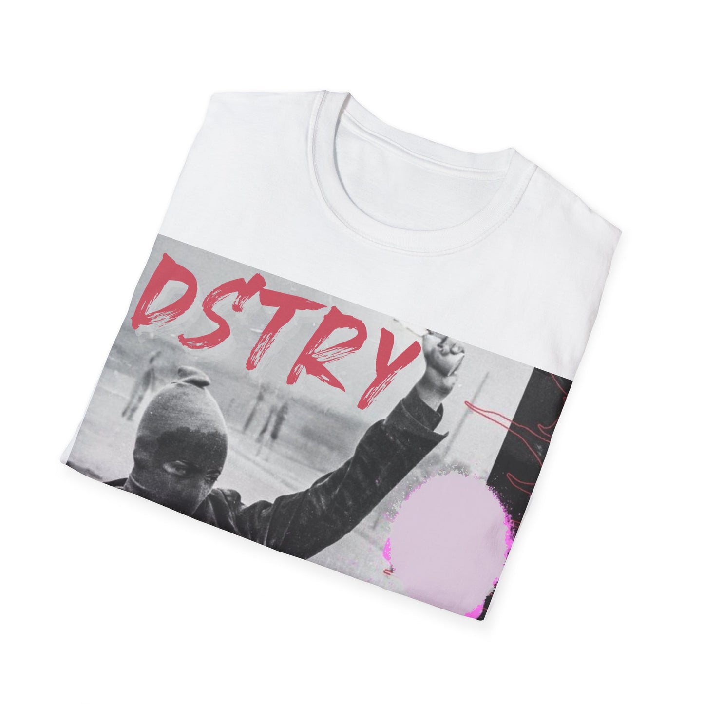 PROTEST Classic Fit AmplifyDestroy Print Tee Shirt