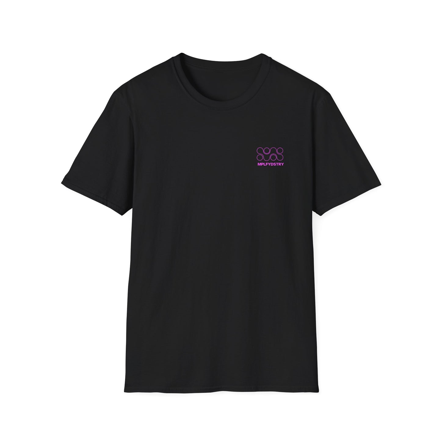 JACK UR BODY Classic Fit AmplifyDestroy Print Tee Shirt Rave House Music 90s Dj Club Flyer