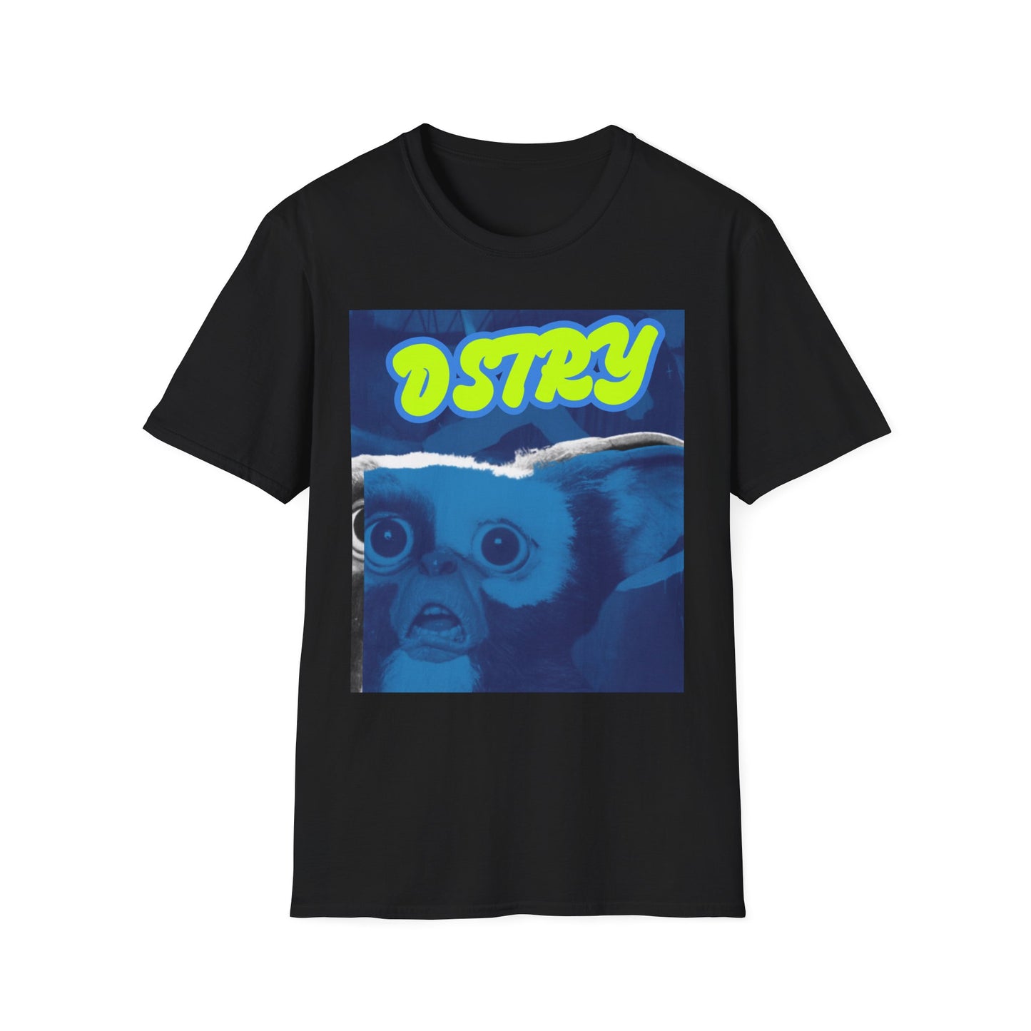 Vintage-Inspired Unisex T-Shirt with Fun DSTRY Graphic, Perfect Gift for Movie Lovers, Casual Wear, Summer Outings, or Birthdays