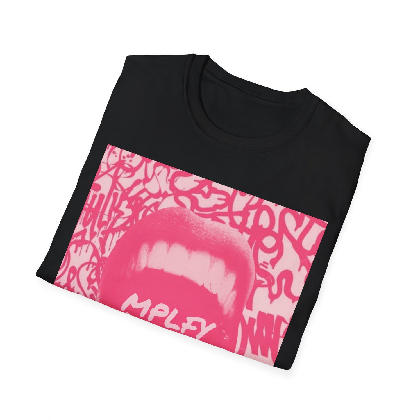 BIG MOUTH Classic Fit AmplifyDestroy Print Tee Shirt