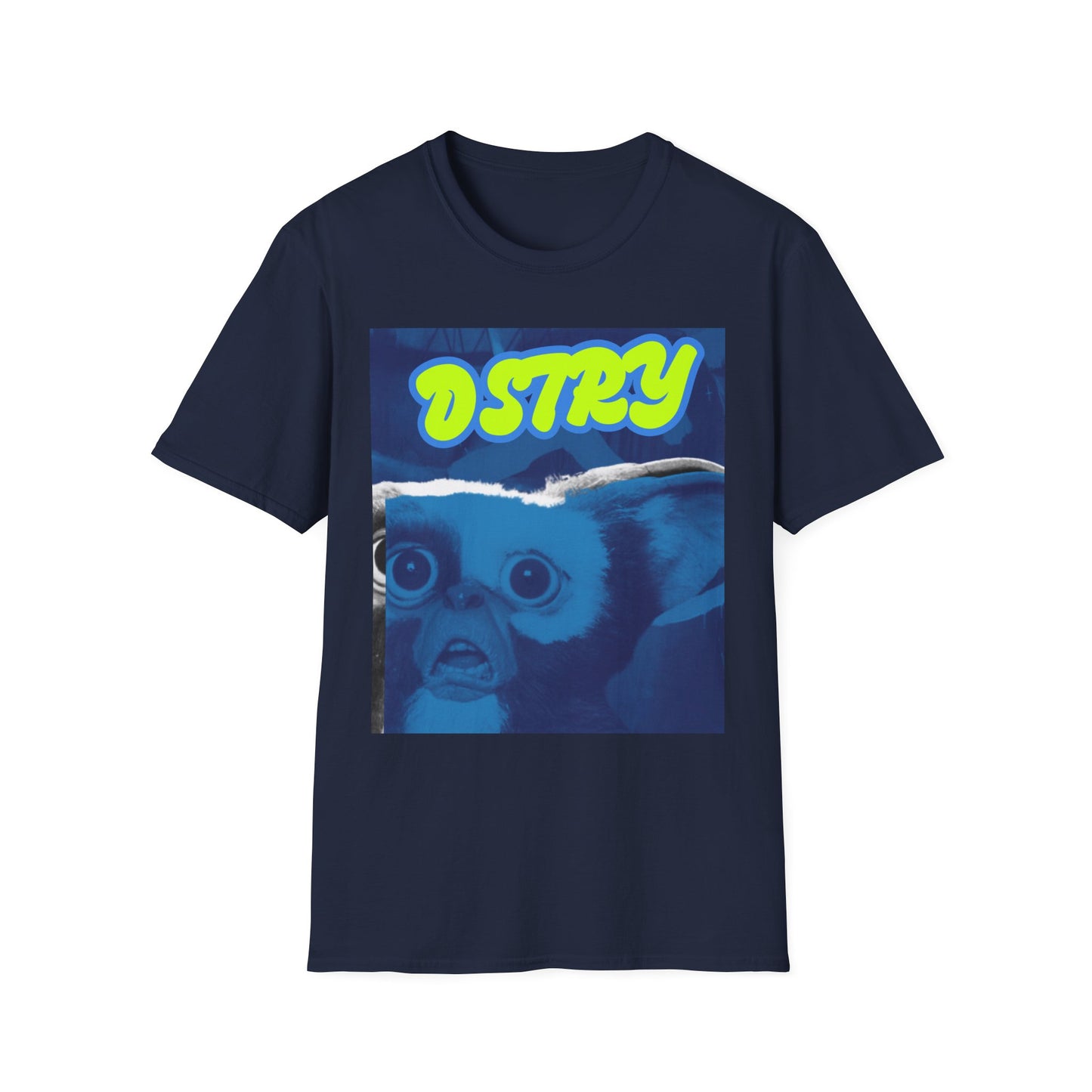 Vintage-Inspired Unisex T-Shirt with Fun DSTRY Graphic, Perfect Gift for Movie Lovers, Casual Wear, Summer Outings, or Birthdays