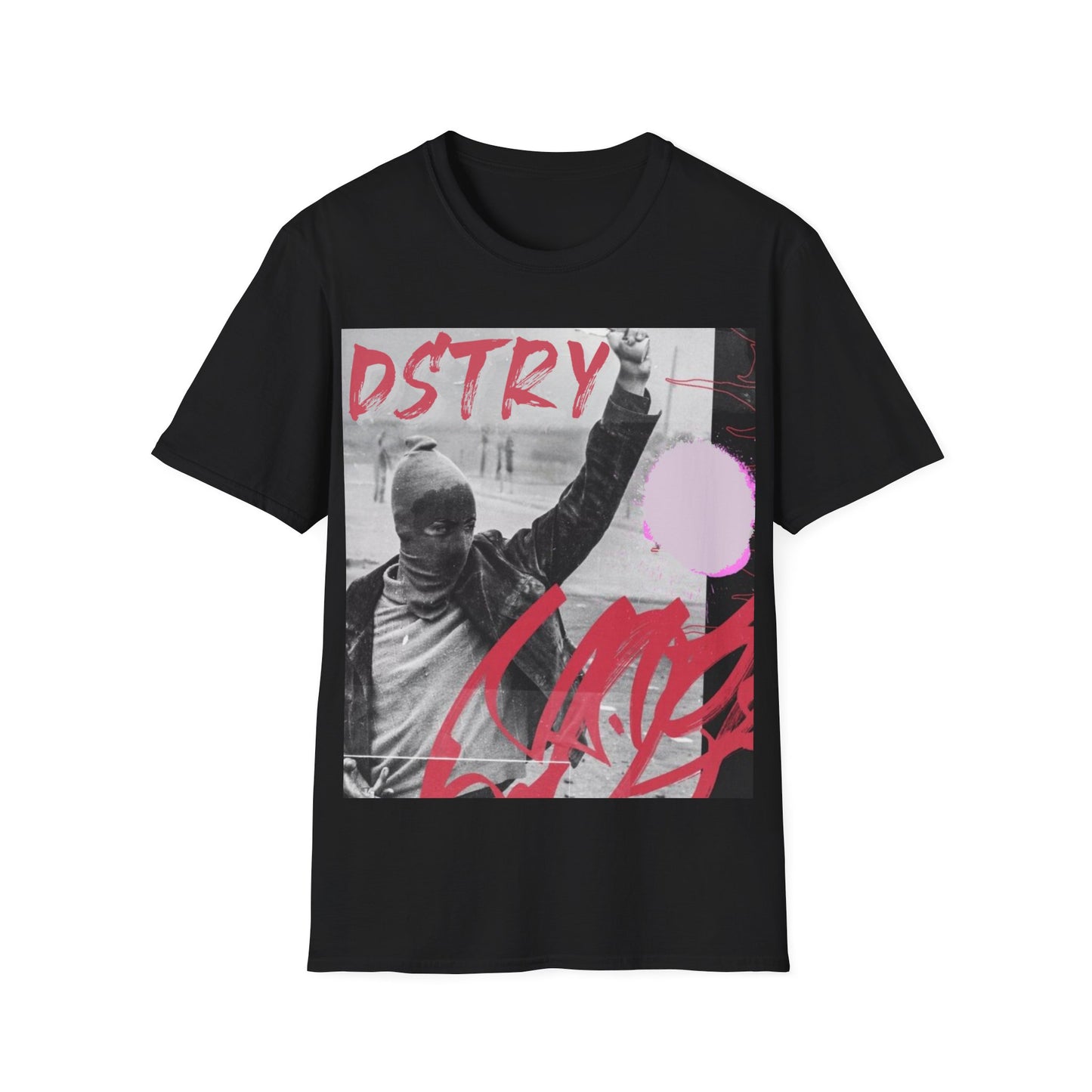 PROTEST Classic Fit AmplifyDestroy Print Tee Shirt