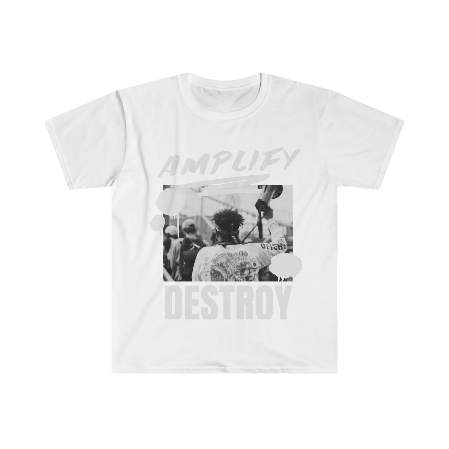 PROTEST Classic Fit AmplifyDestroy Print Tee Shirt