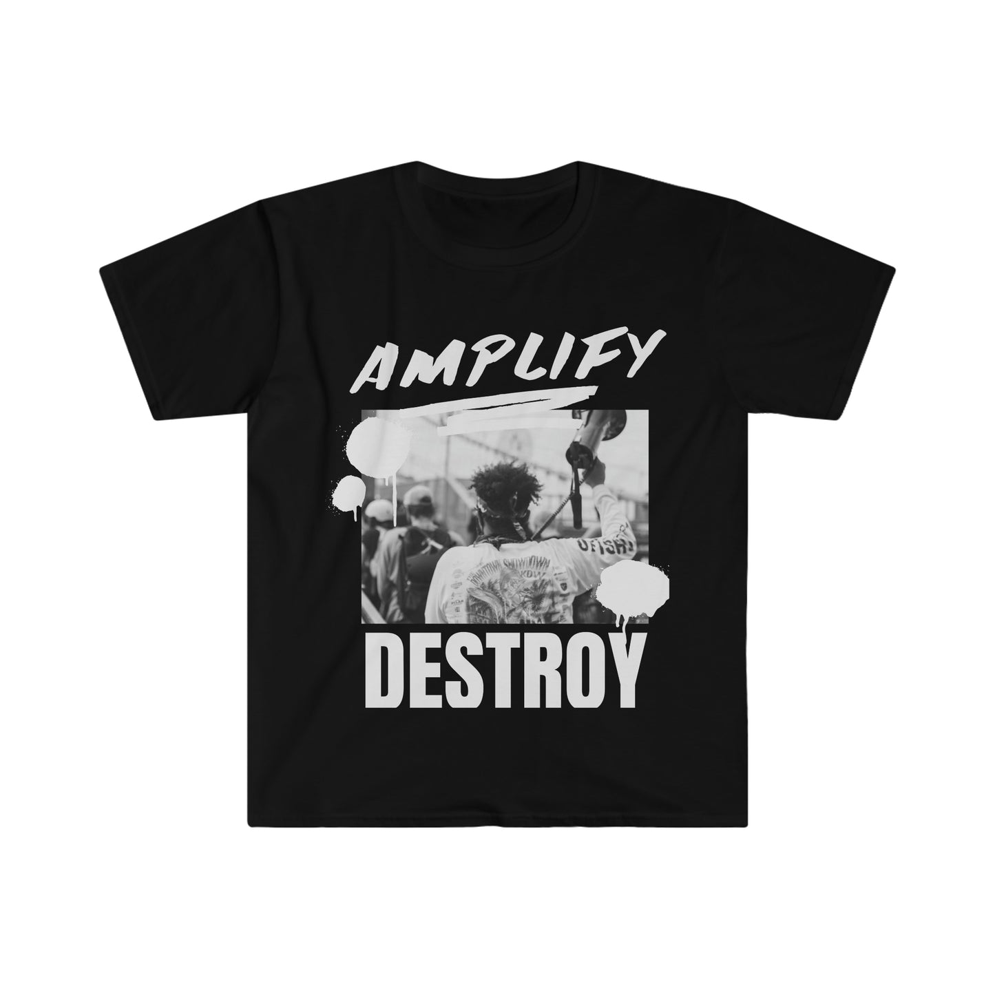 PROTEST Classic Fit AmplifyDestroy Print Tee Shirt