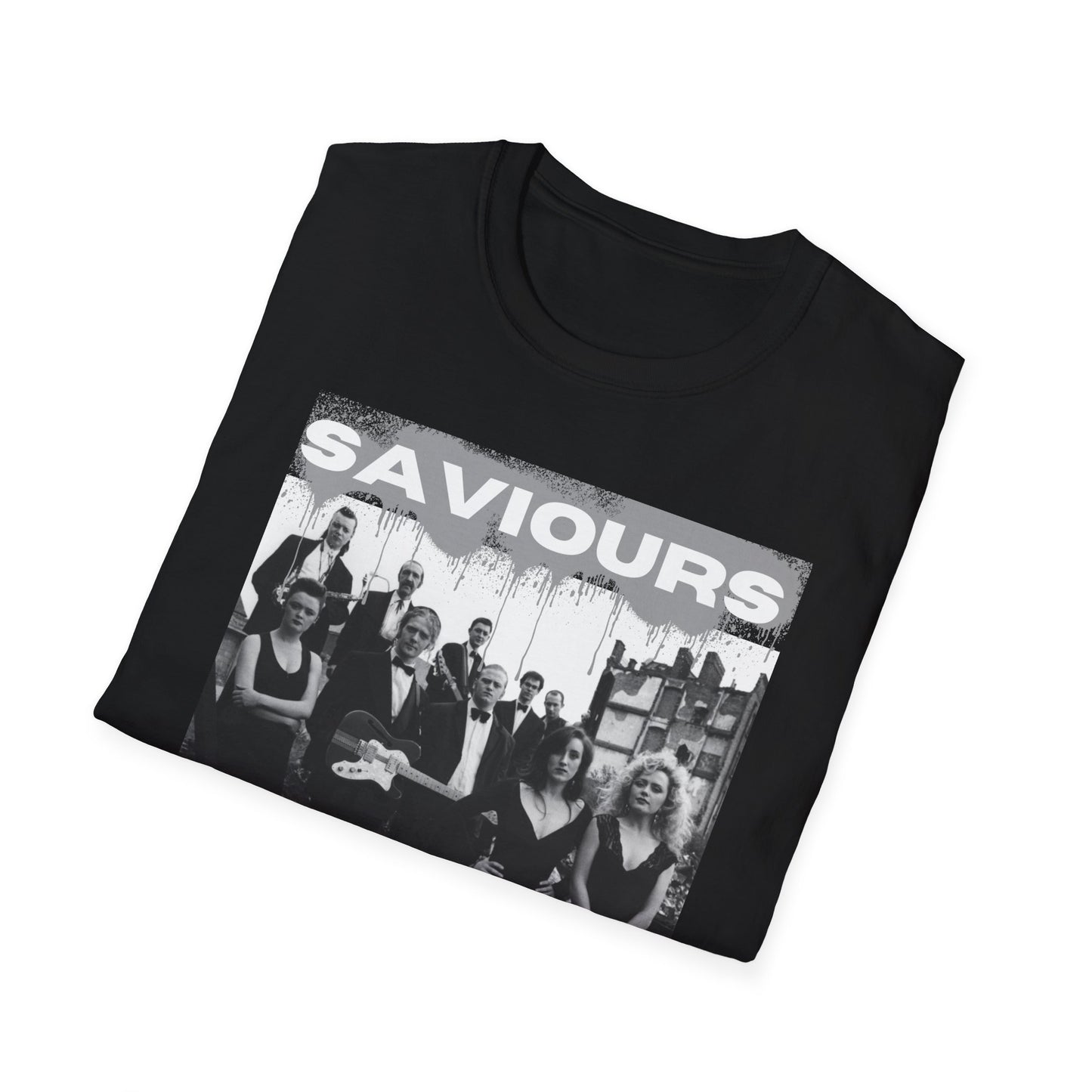 SAVIOURS OF SOUL Classic Fit AmplifyDestroy Print Tree Shirt The Commitments, Dublin Ireland,
