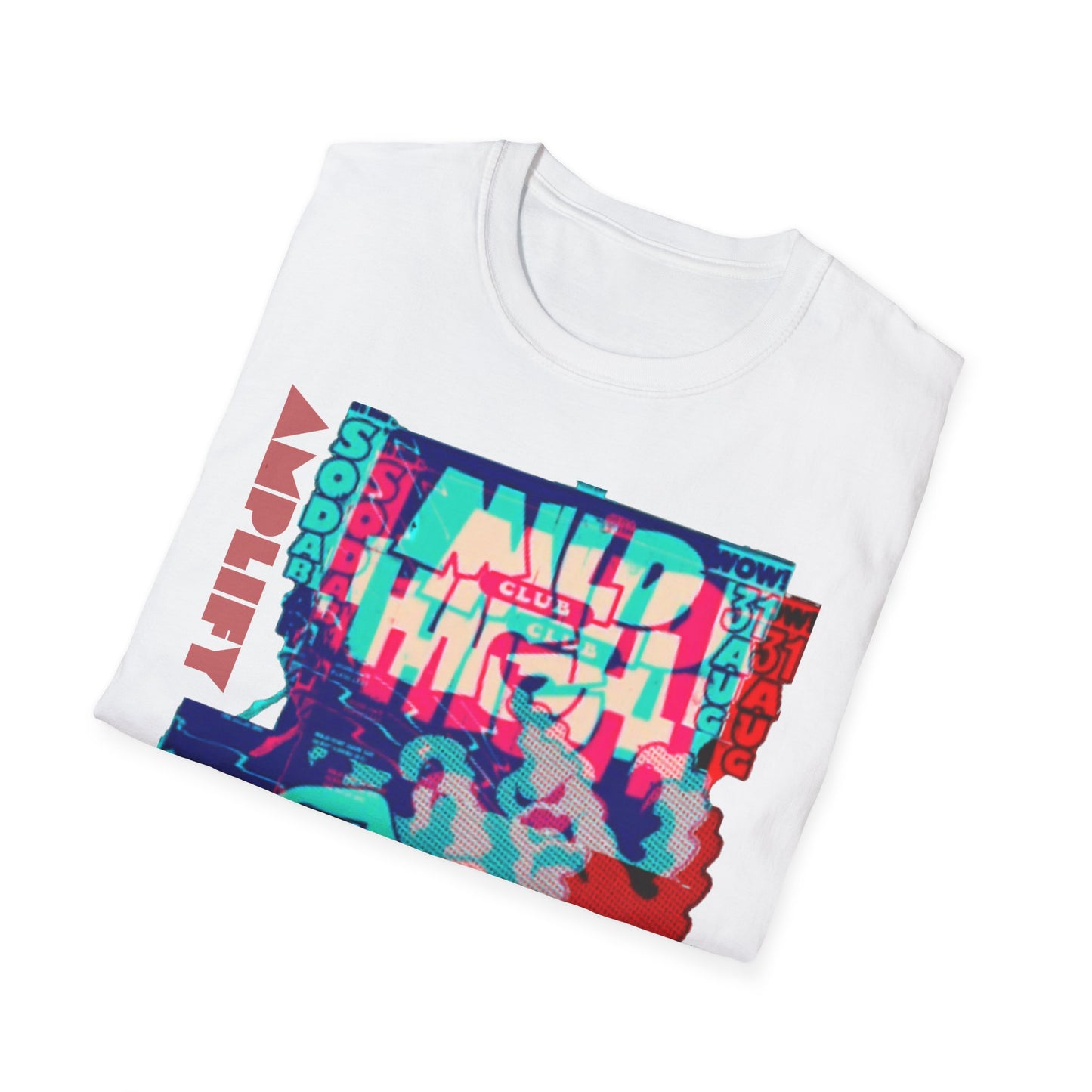 MILD N HIGH Classic Fit AmplifyDestroy Print Tee Shirt