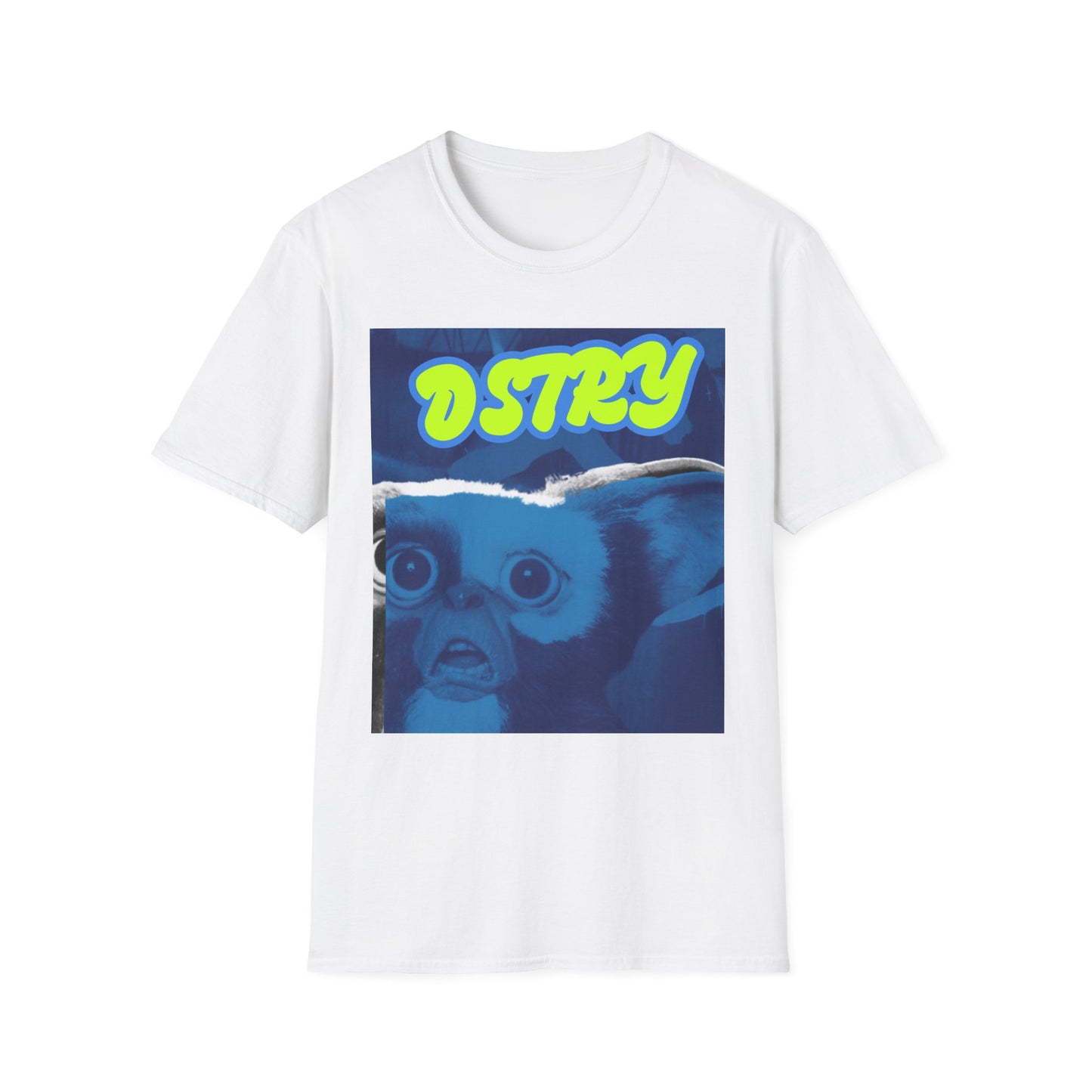Vintage-Inspired Unisex T-Shirt with Fun DSTRY Graphic, Perfect Gift for Movie Lovers, Casual Wear, Summer Outings, or Birthdays