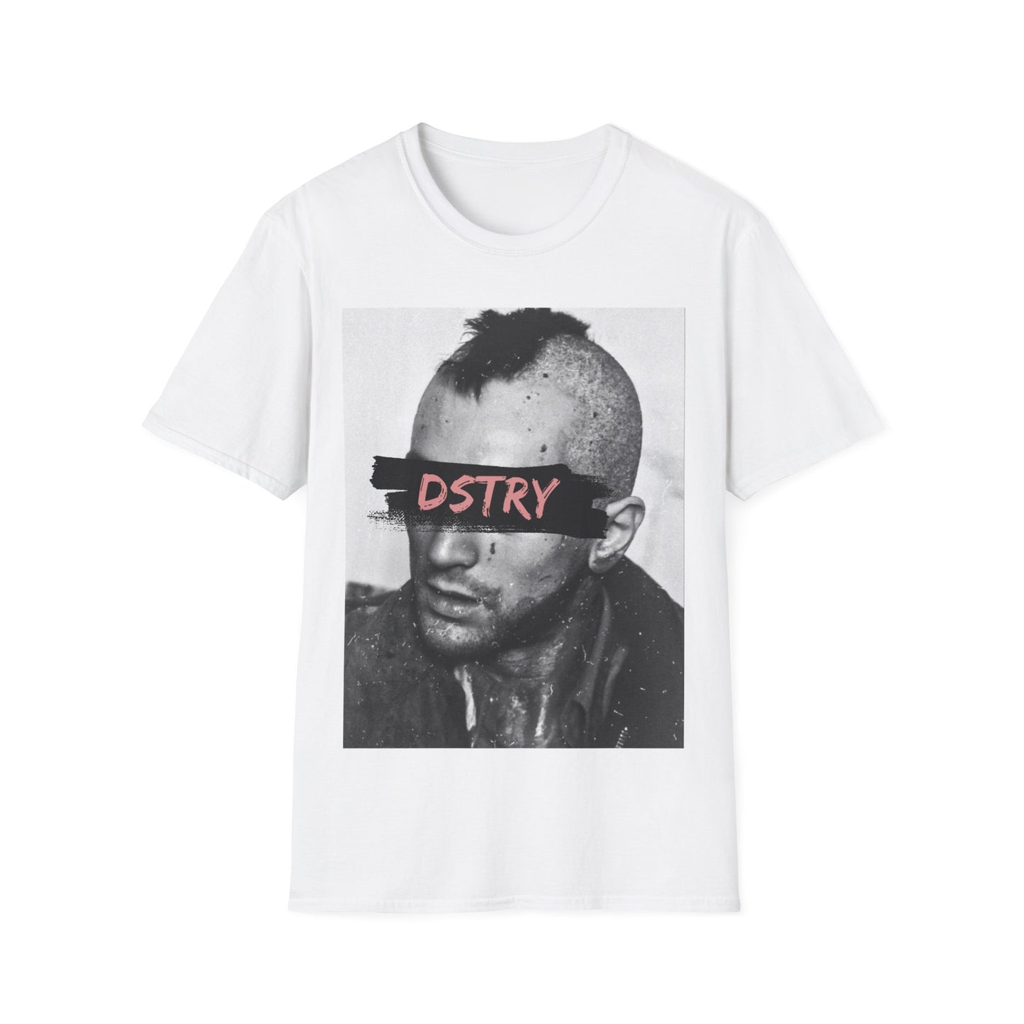 TRAVIS Classic Fit AmplifyDestroy Print Tee Shirt Robert De Niro Taxi Driver Travis Bickle Scorsese