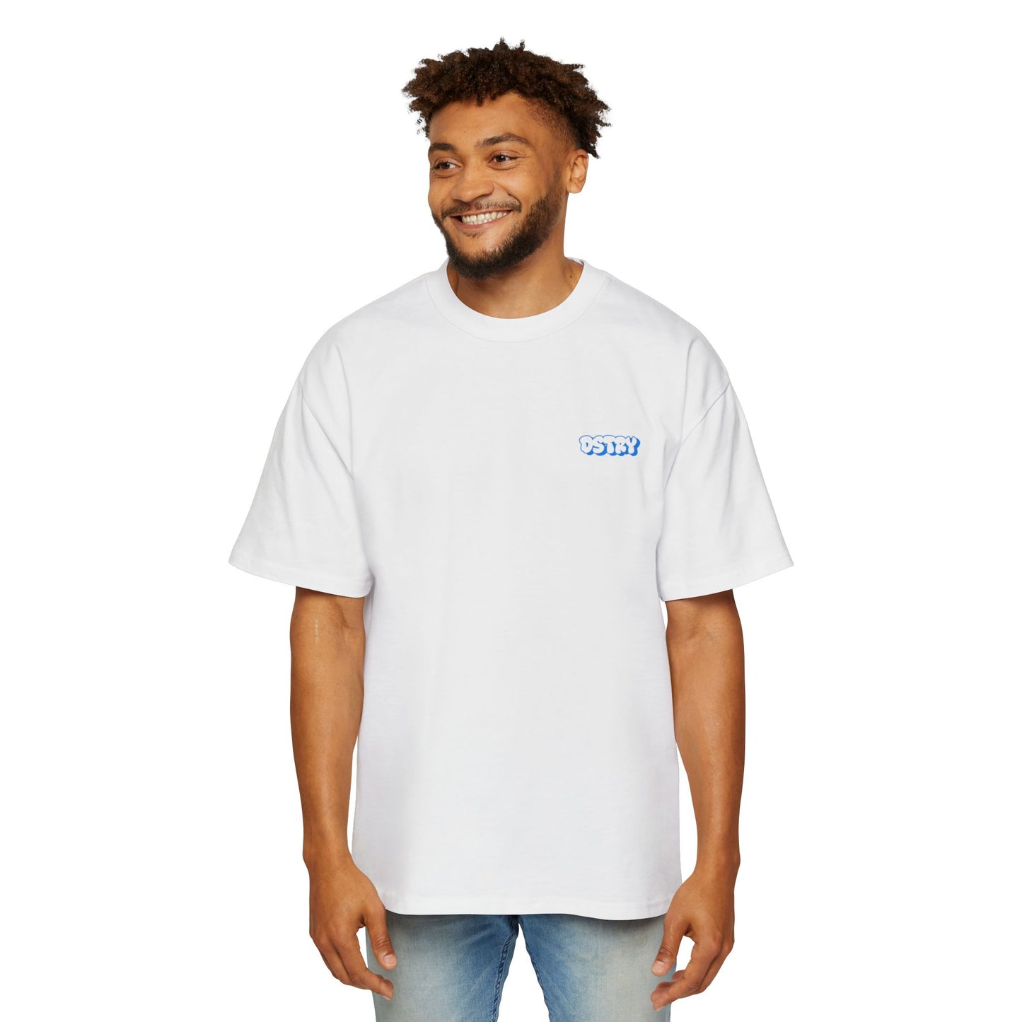 Life is Better Oversized Classic Fit AmplifyDestroy Print Tee Shirt