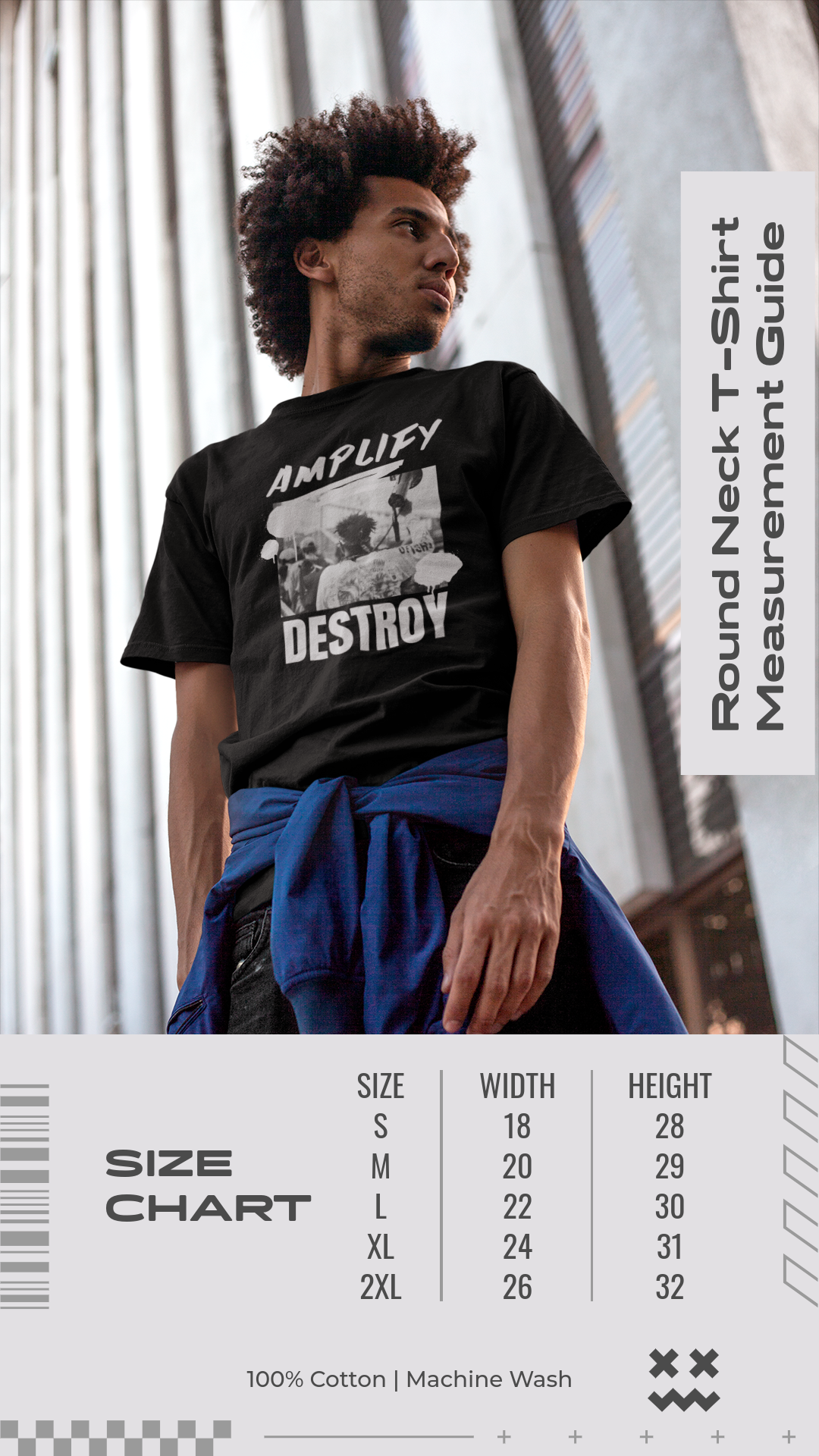 PROTEST Classic Fit AmplifyDestroy Print Tee Shirt
