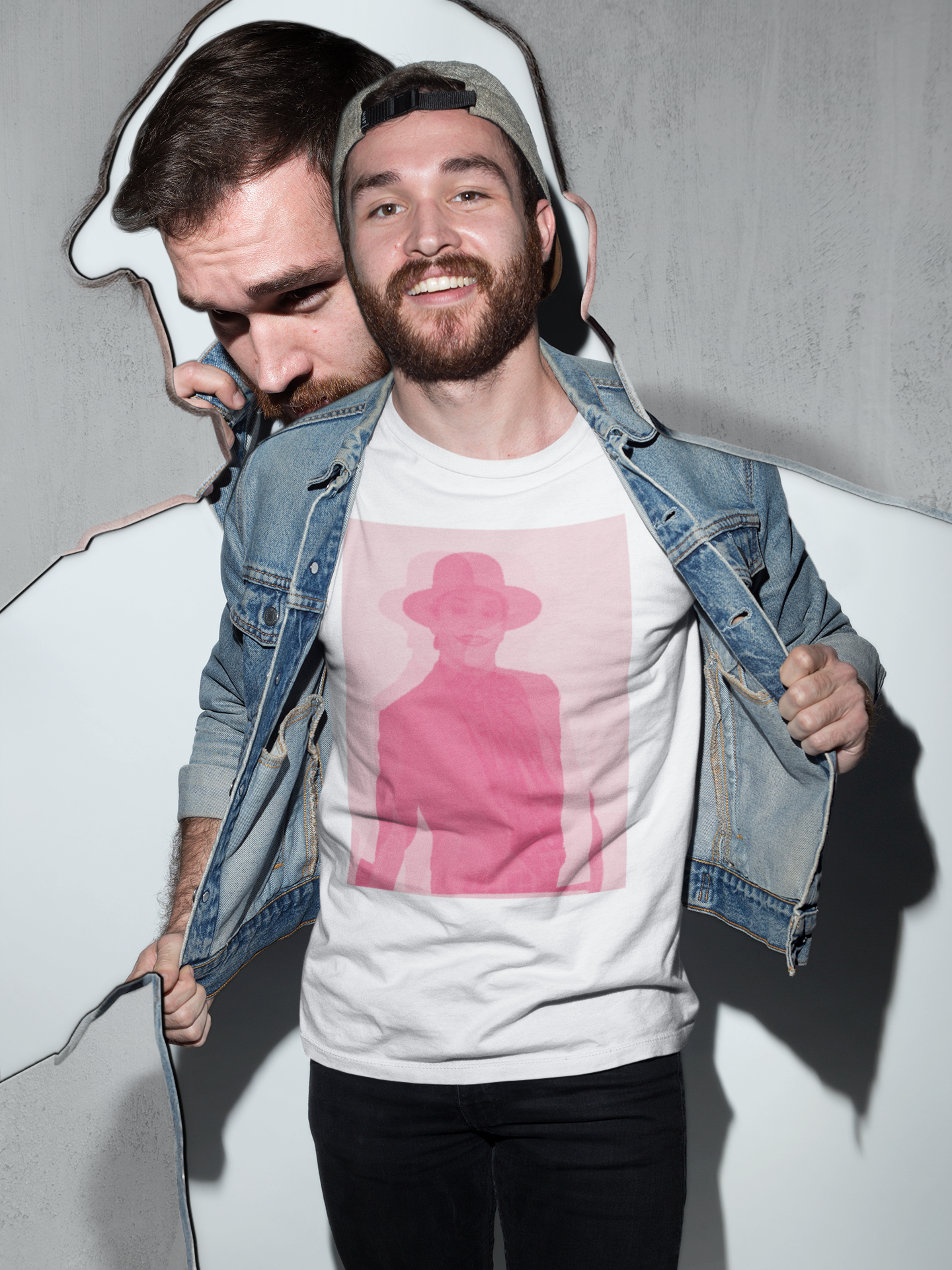 THE JOKER Classic Fit AmplifyDestroy Print Tee Shirt Jack Nicholson The Joker Batman Movie