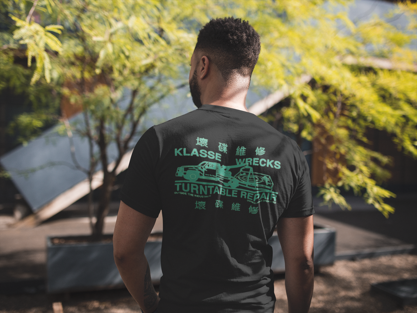 TURNTABLE Classic Fit AmplifyDestroy Print Tee Shirt