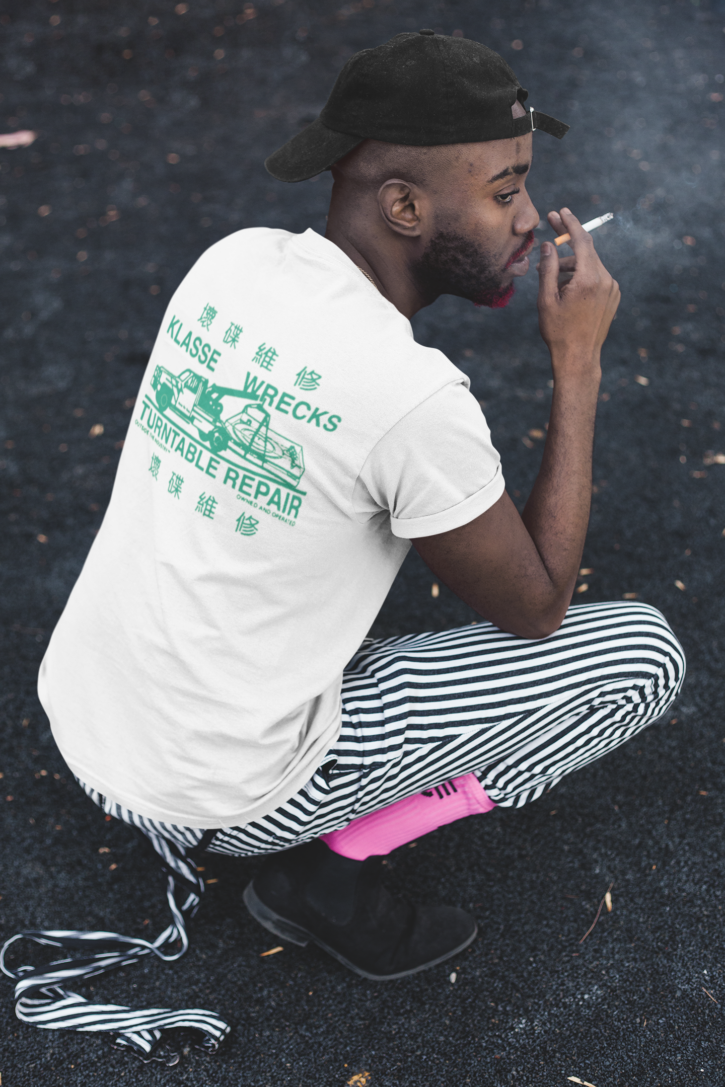 TURNTABLE Classic Fit AmplifyDestroy Print Tee Shirt