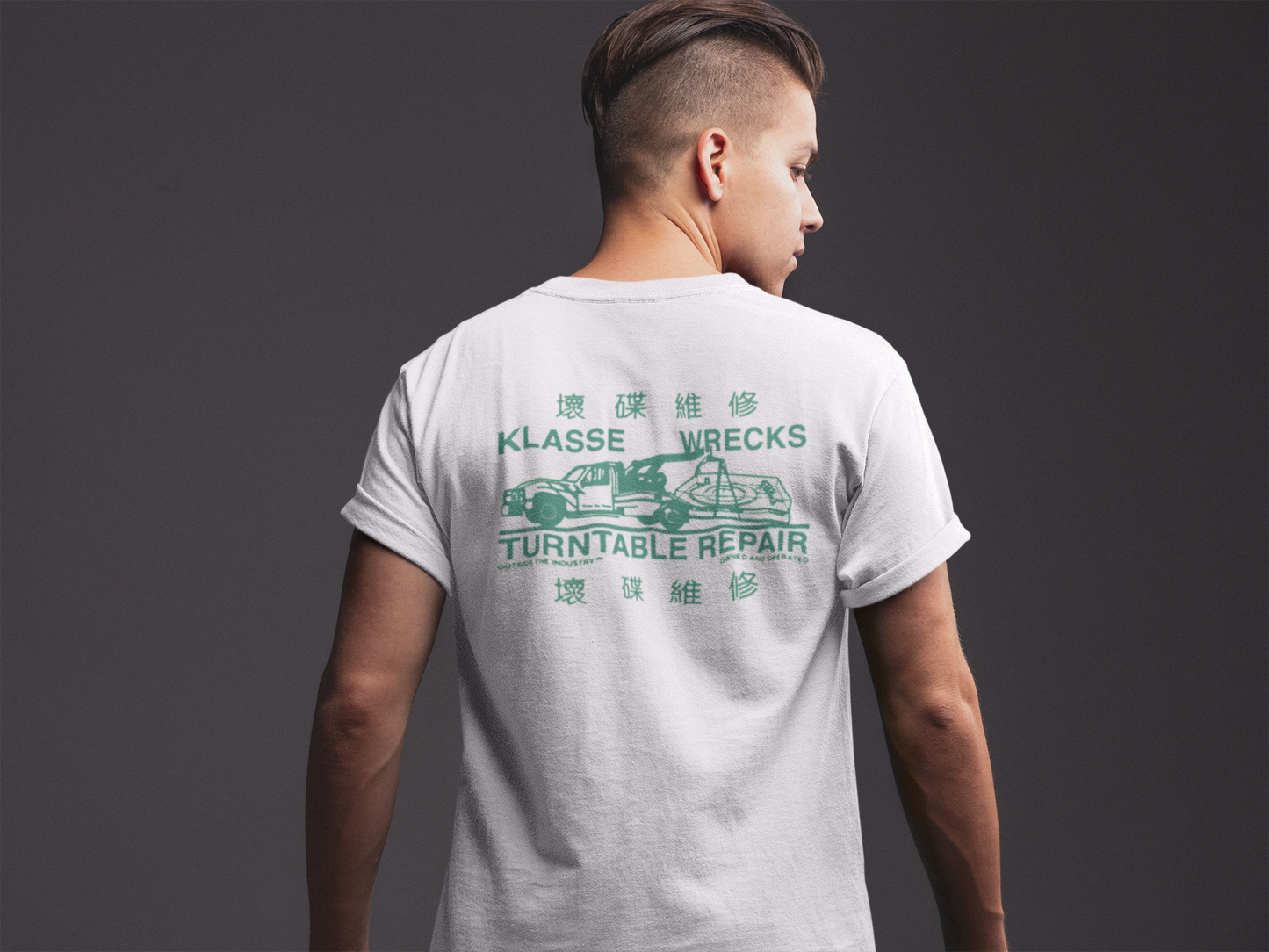 TURNTABLE Classic Fit AmplifyDestroy Print Tee Shirt