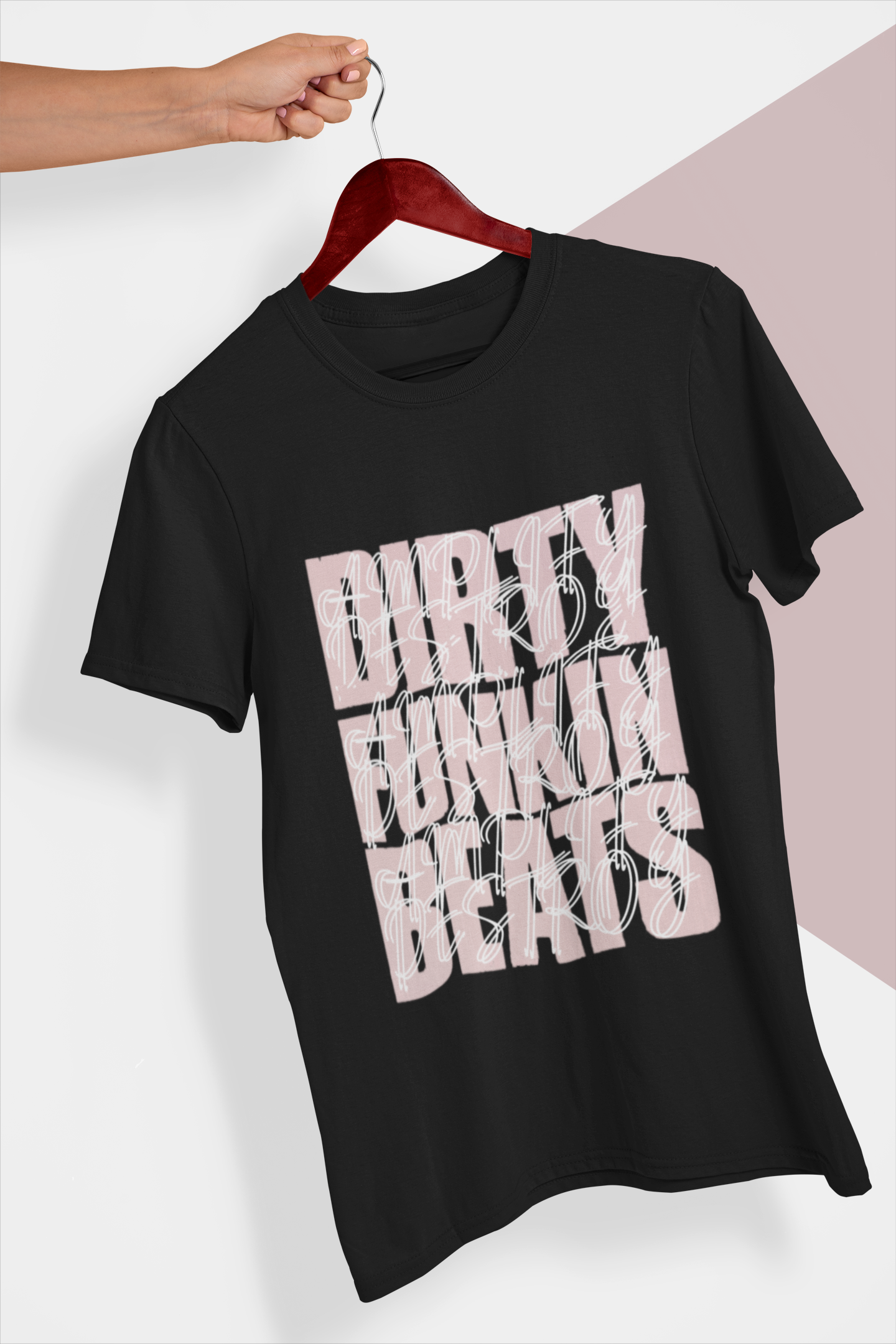 DIRTY FUNKIN Classic Fit AmplifyDestroy Print Tee Shirt
