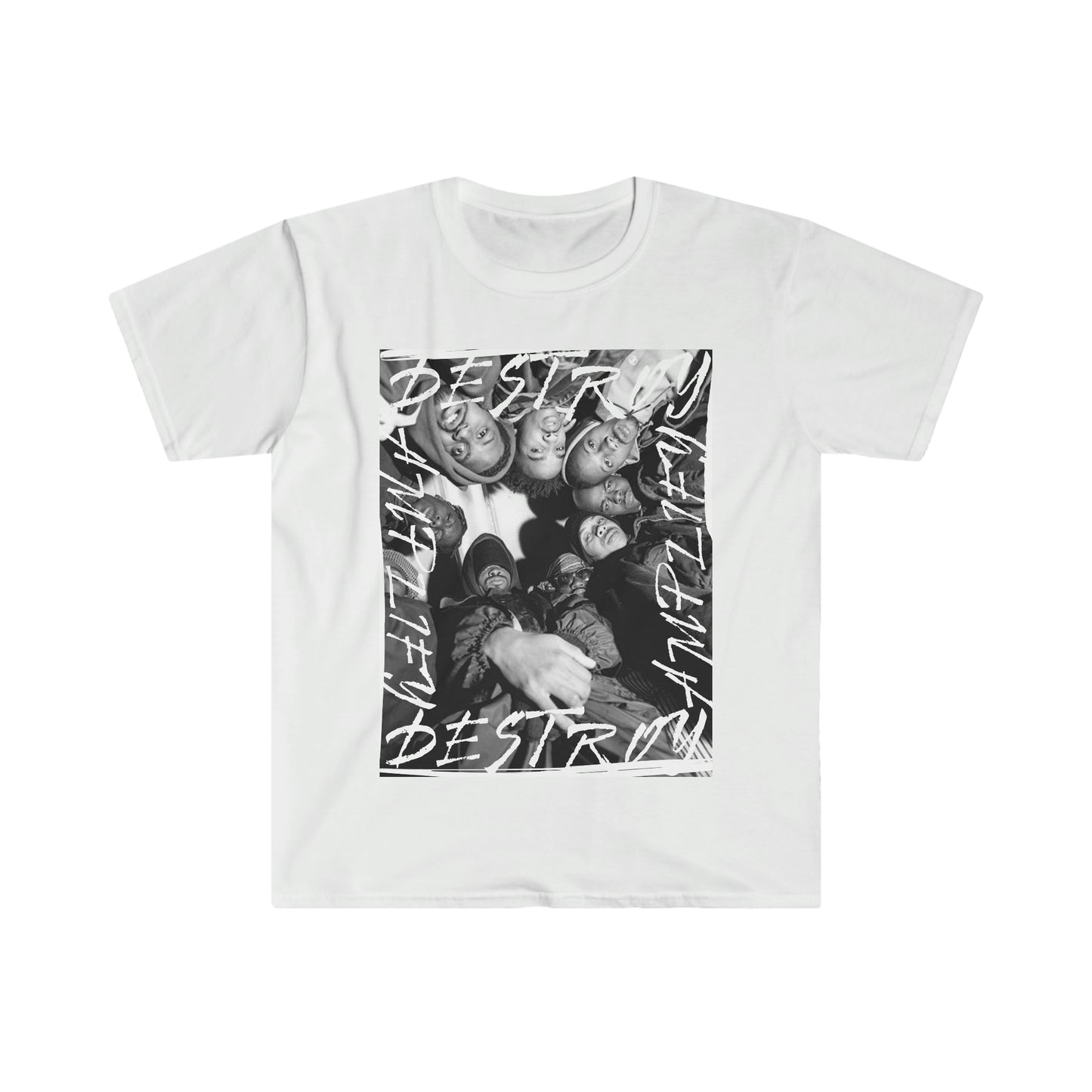 WUTANG Classic Fit AmplifyDestroy Tee Shirt
