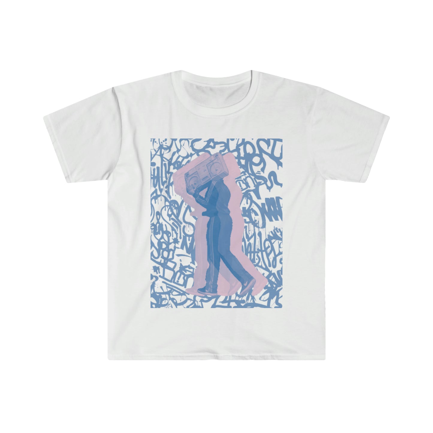 B-BOY Classic Fit AmpliyDestroy Print Tee Shirt