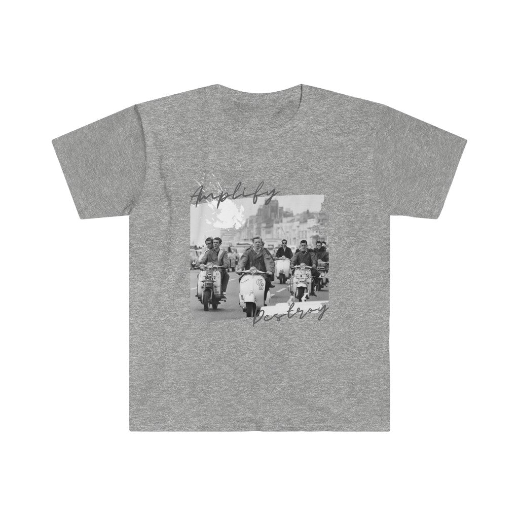 MODS Classic Fit AmplifyDestroy Print Tee Shirt
