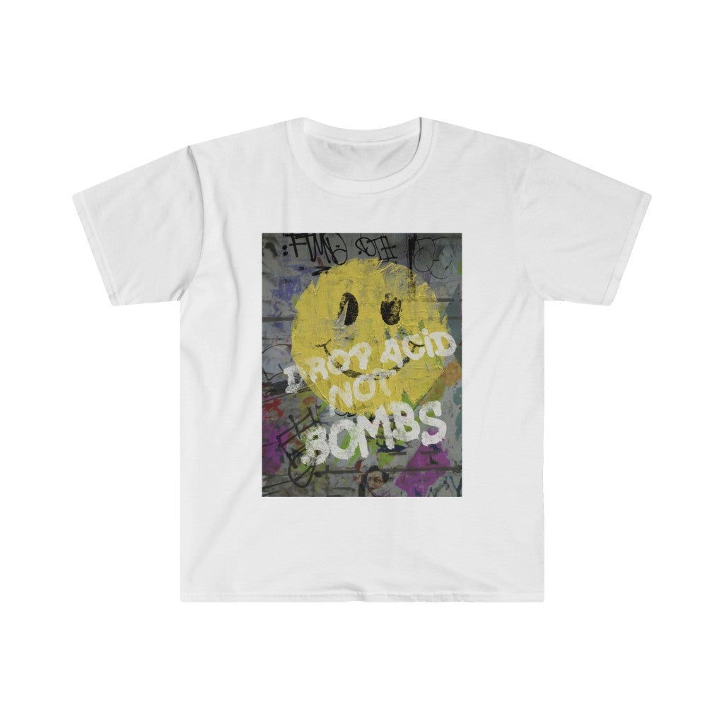 DROP ACID Classic Fit AmplifyDestroy Print Tee Shirt