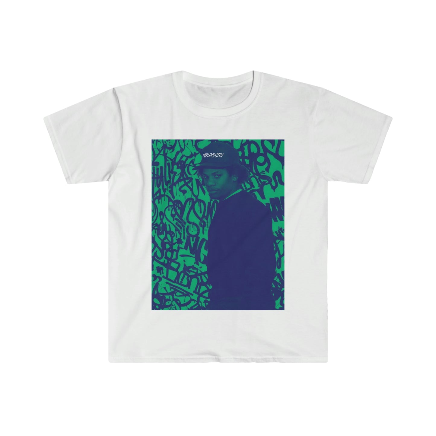 EASY-E Classic Fit AmplifyDestroy Print Tee Shirt