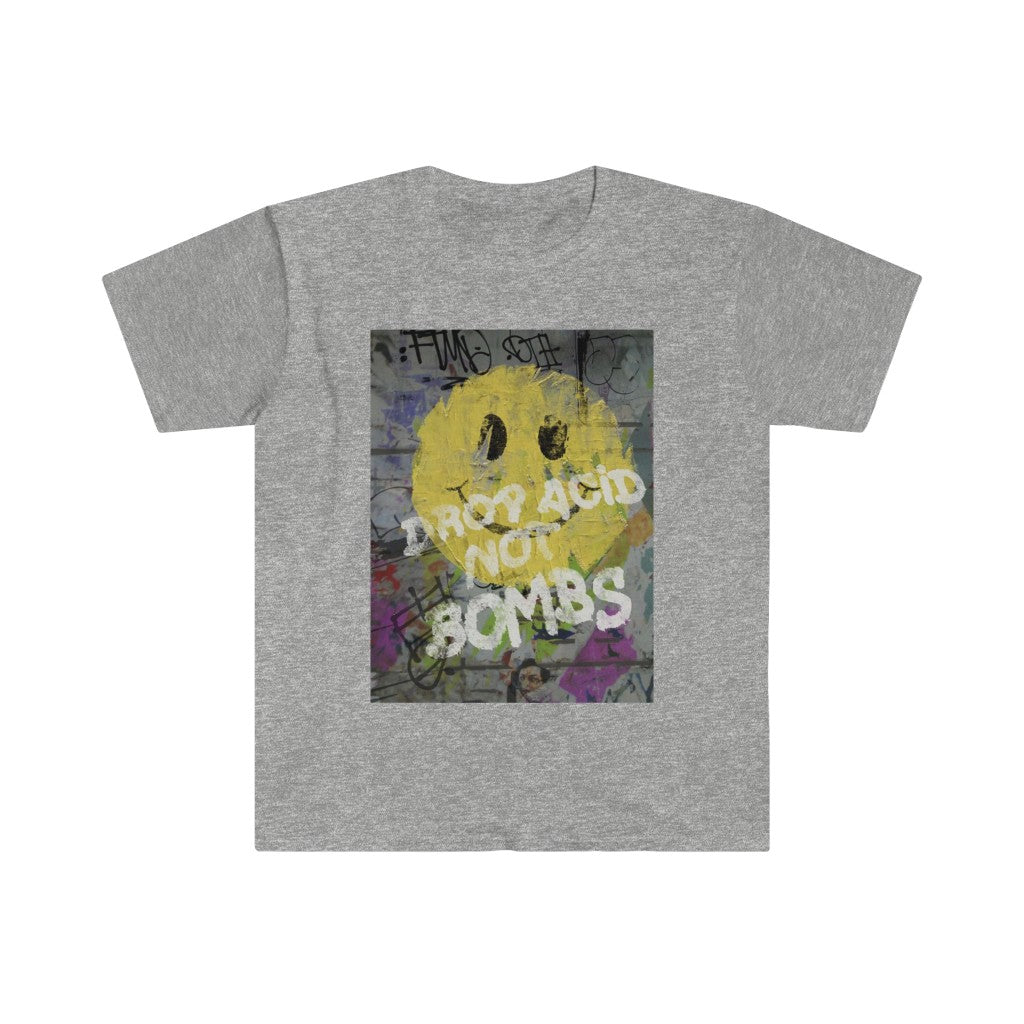 DROP ACID Classic Fit AmplifyDestroy Print Tee Shirt