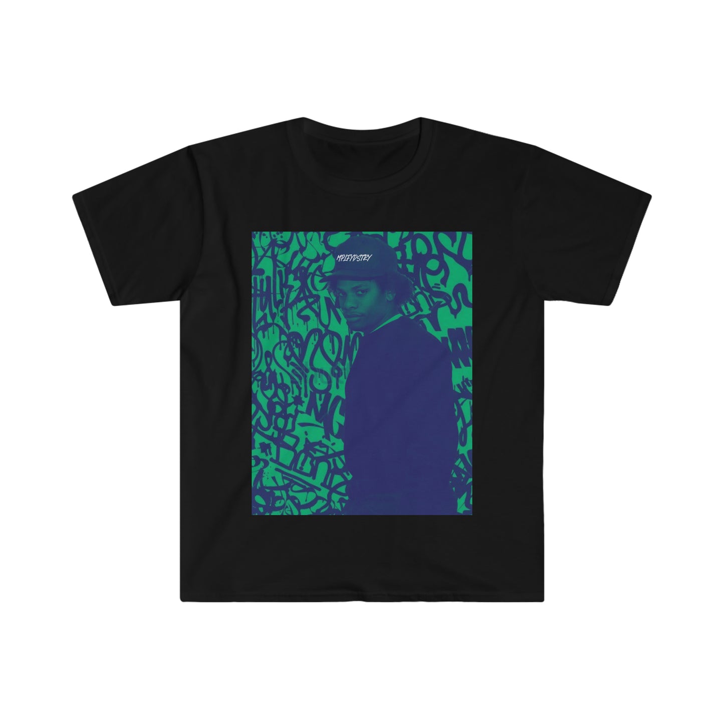 EASY-E Classic Fit AmplifyDestroy Print Tee Shirt