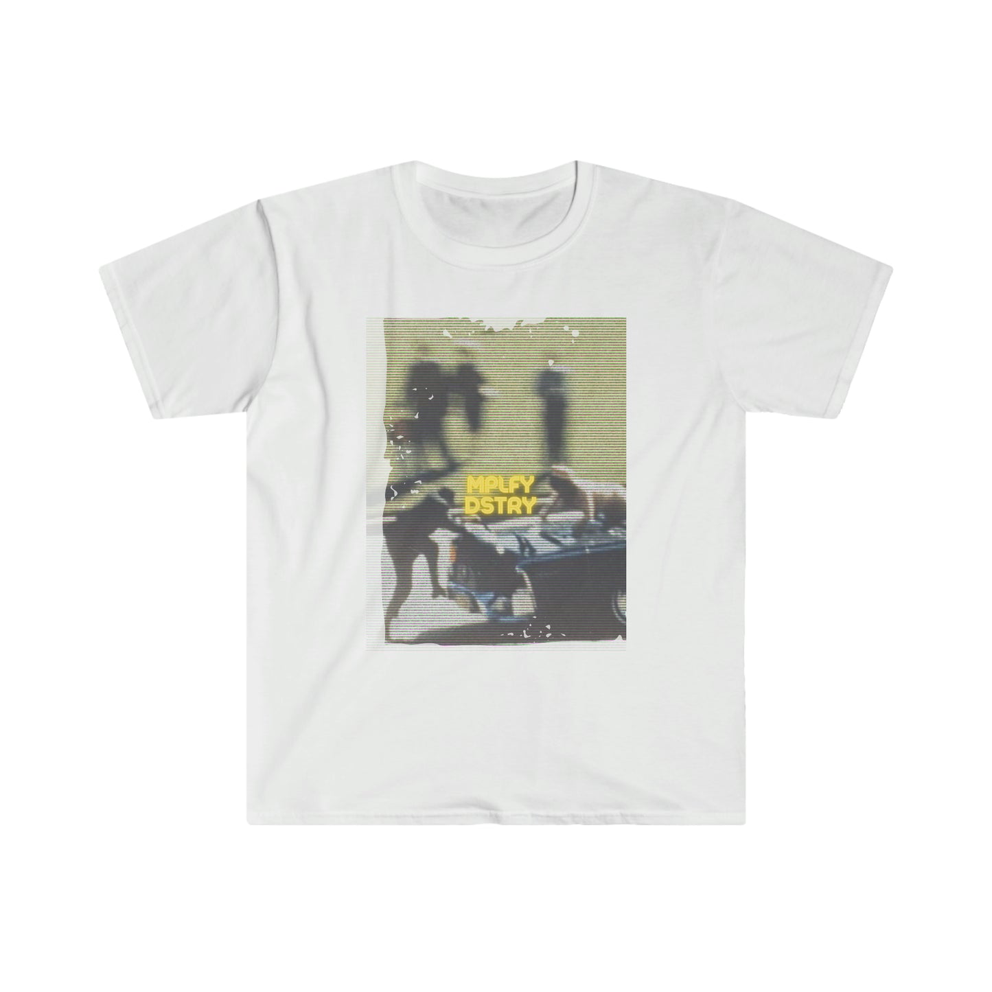 JACKIE Classic Fit AmplifyDestroy Print Tee Shirt