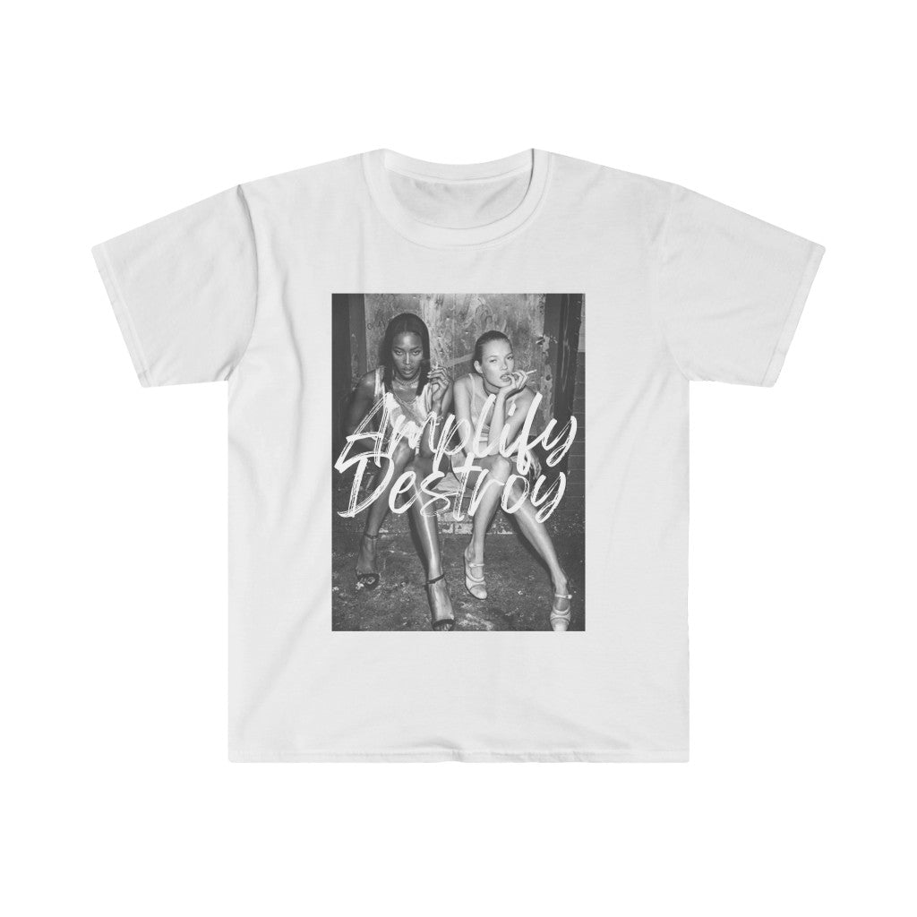 GIRLZ Classic Fit AmplifyDestroy Print Tee Shirt