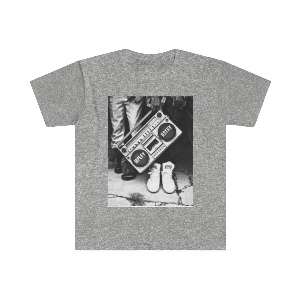 BLASTER Classic Fit AmplifyDestroy Print Tee Shirt