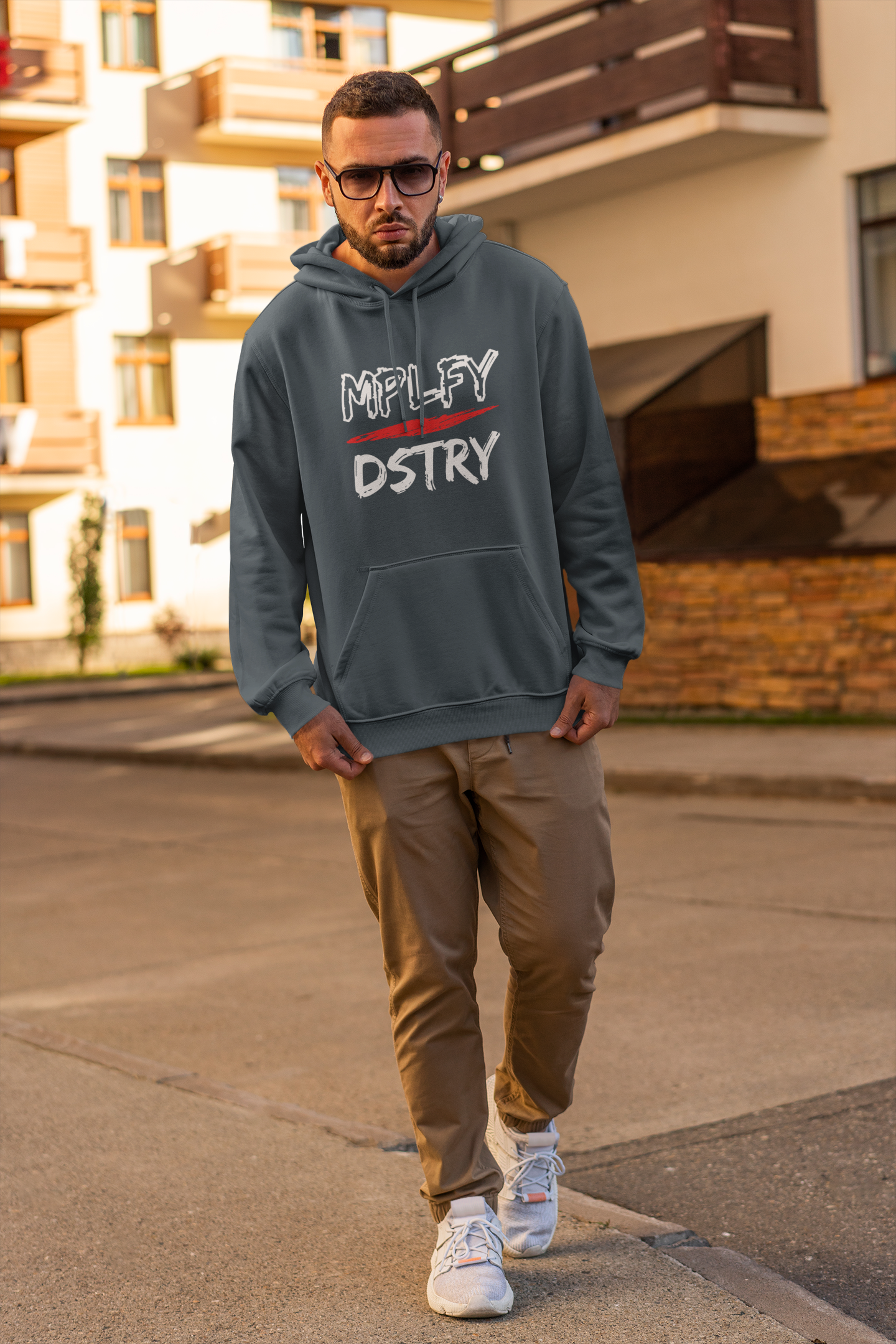 SELF TITLED Classic Fit AmplifyDestroy Hoodie