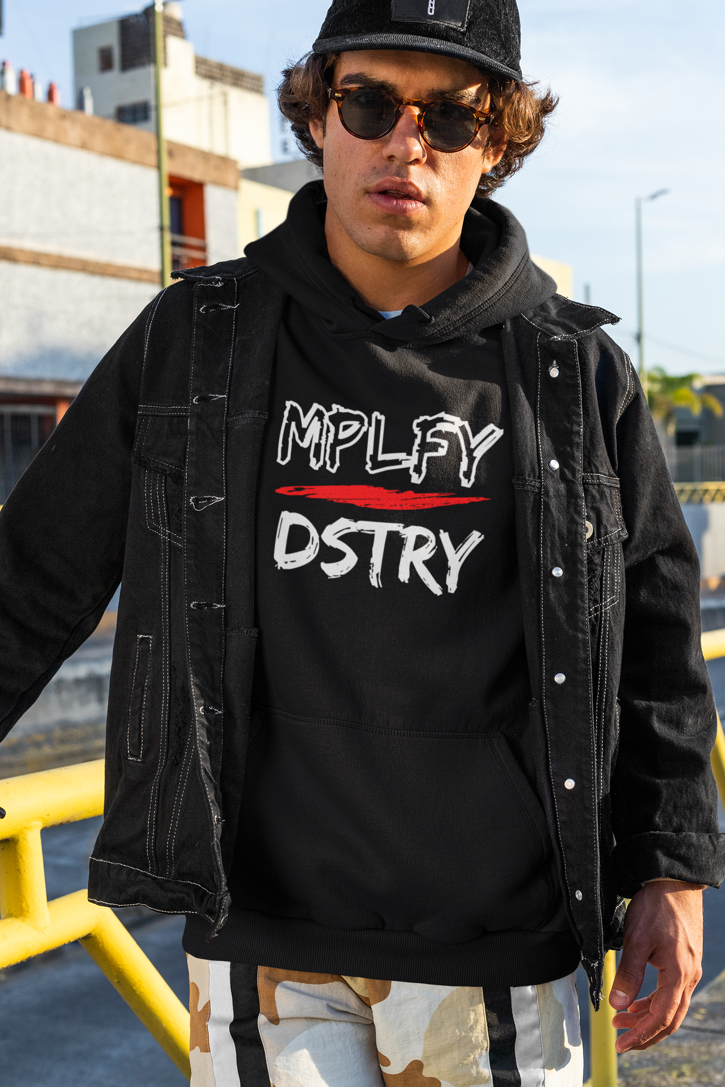 SELF TITLED Classic Fit AmplifyDestroy Hoodie