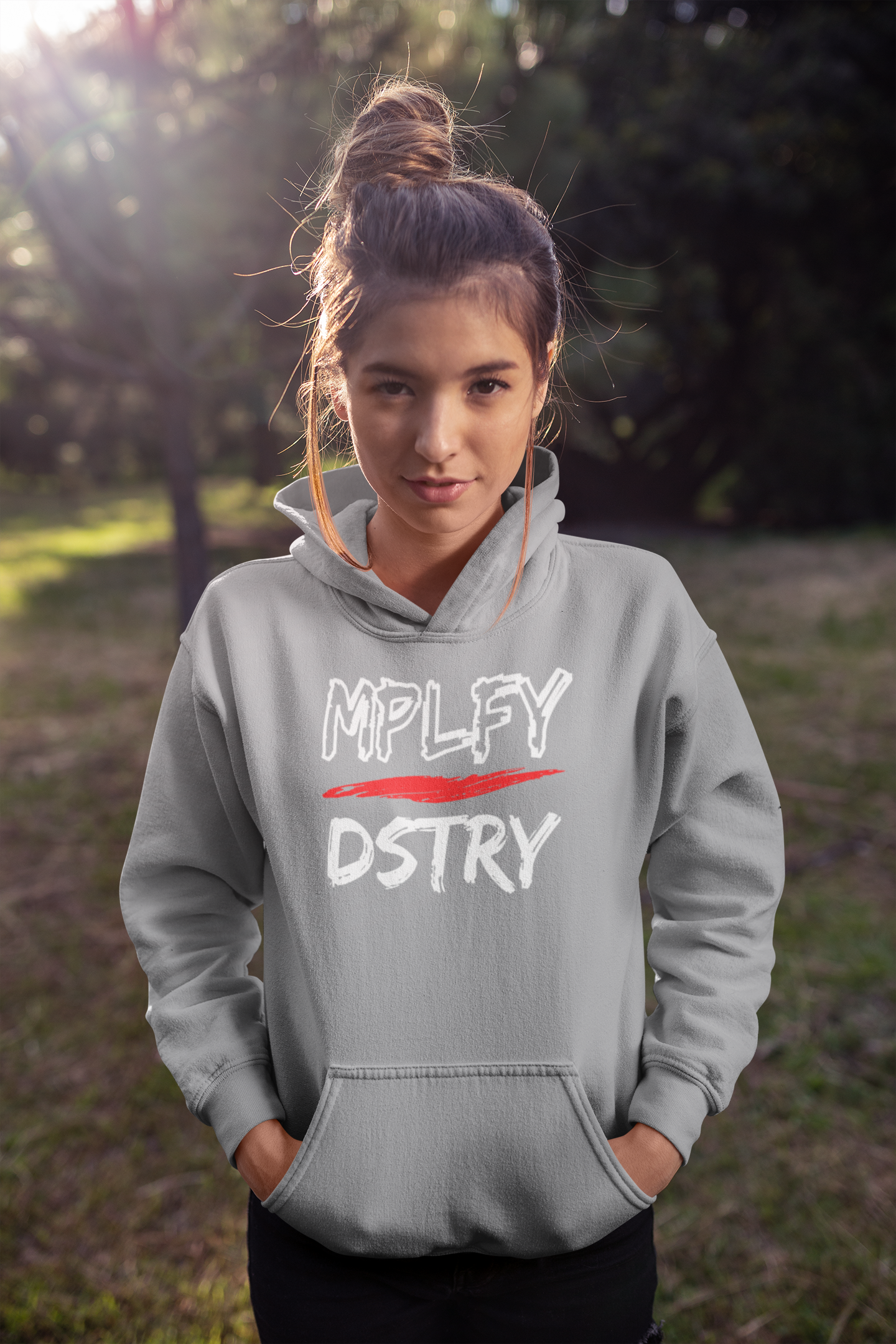 SELF TITLED Classic Fit AmplifyDestroy Hoodie