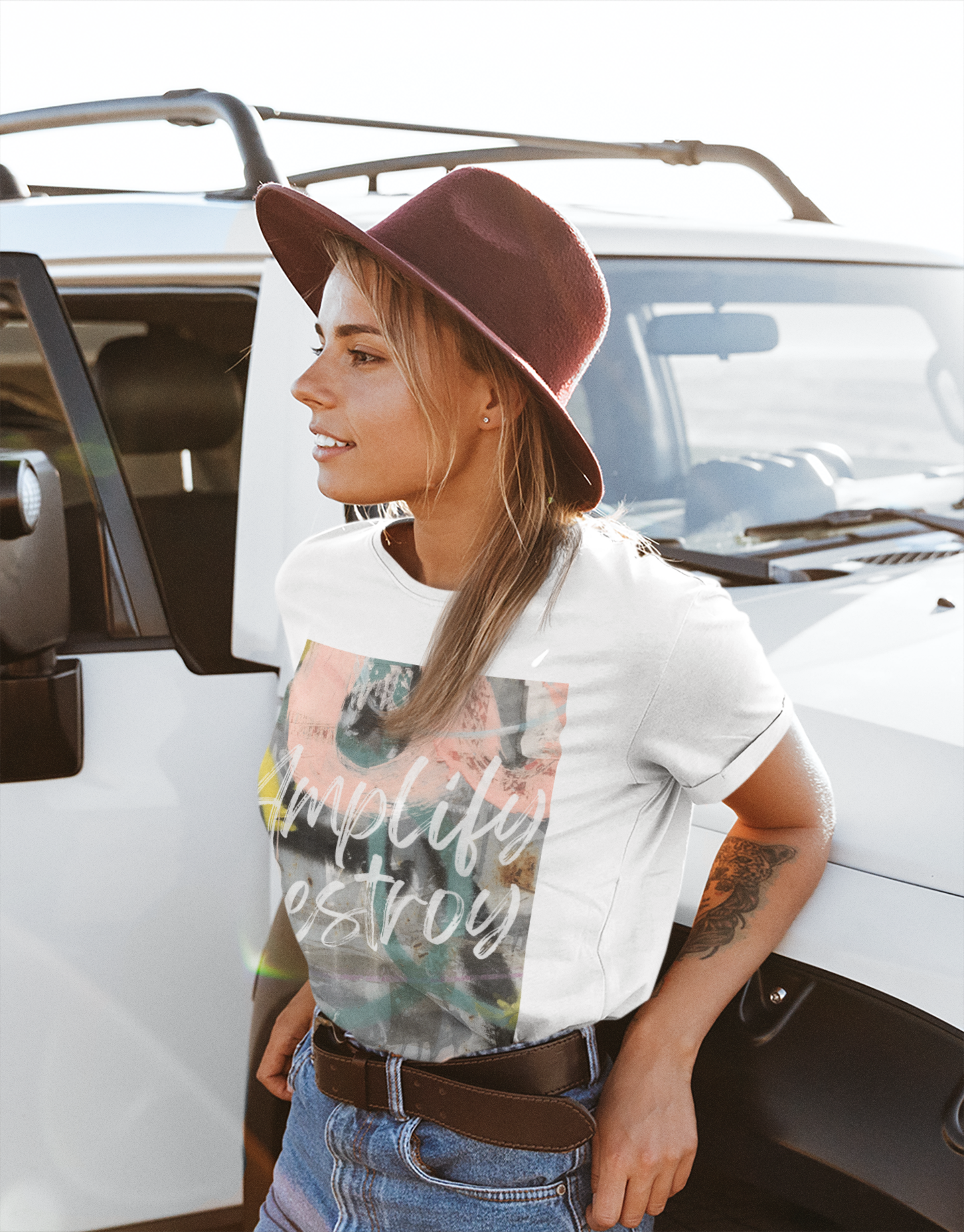 PASSION Classic Fit AmplifyDestroy Tee Shirt