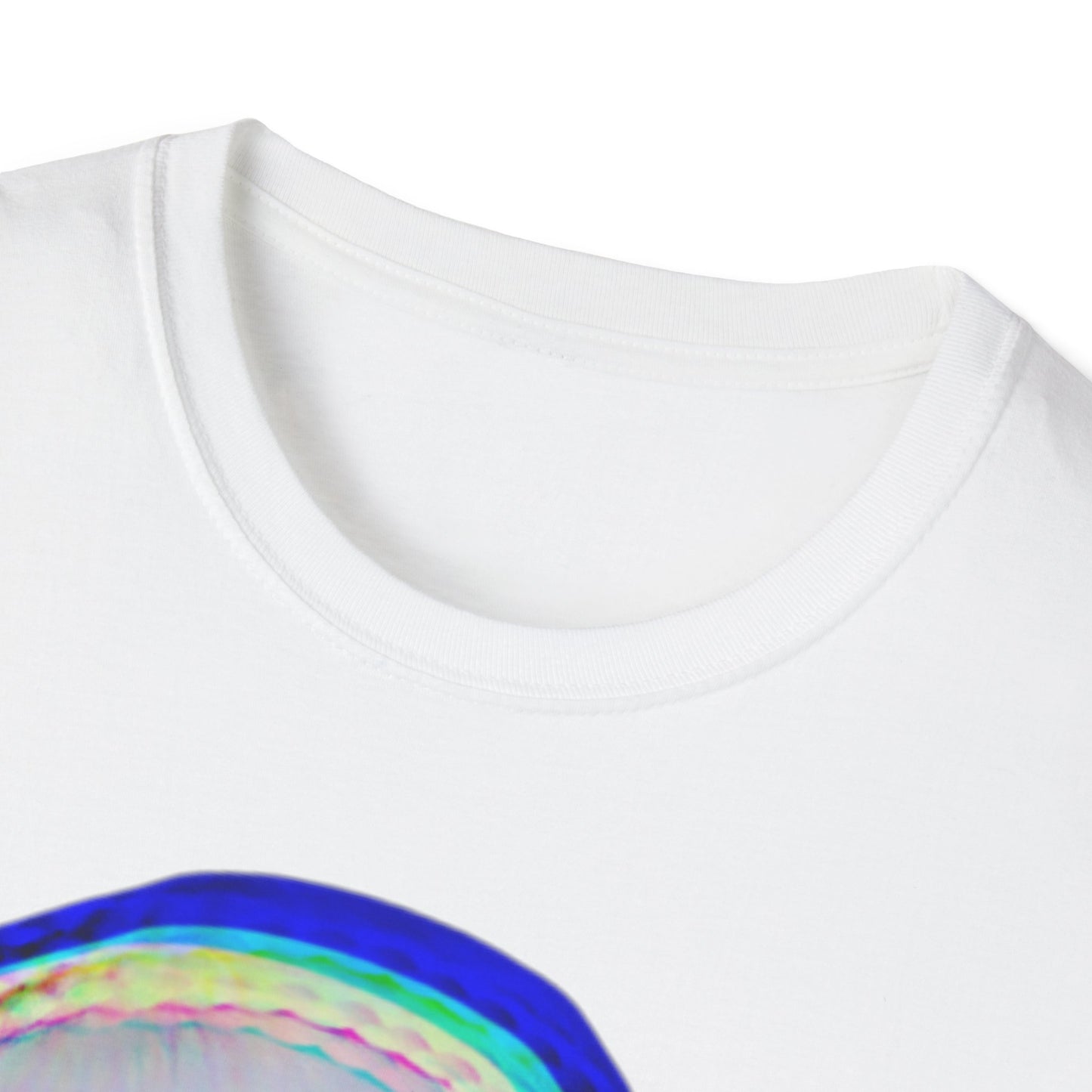 LADY Classic Fit AmplifyDestroy  Print Tee Shirt Vibrant Graphic Tee, Stylish Unisex T-Shirt, Casual Wear, Gift for Music Lovers, Streetwear