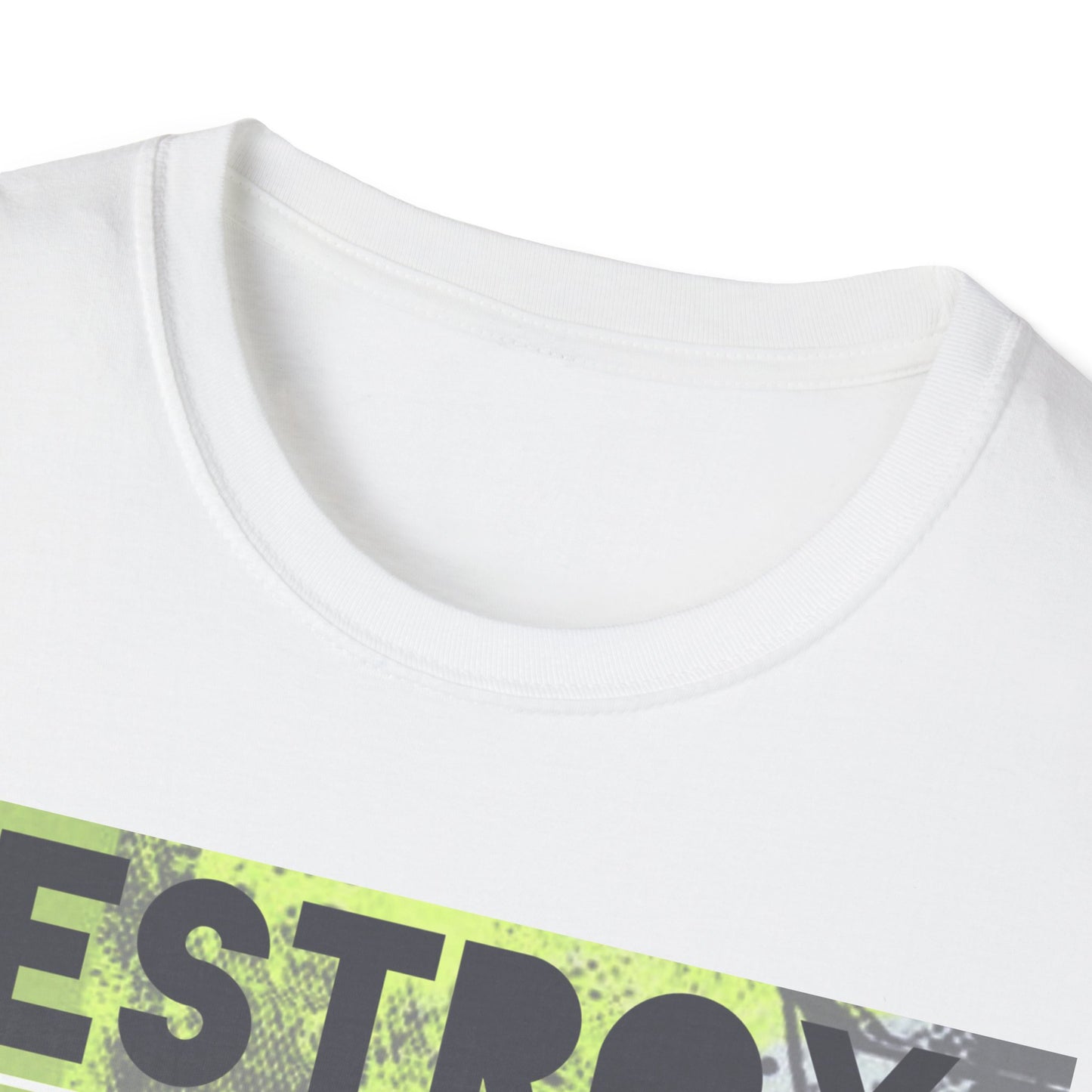 UNDISPUTED Classic Fit AmplifyDestroy Print Bold Graphic Tee for Boxing Martial Arts Lovers, Workout Apparel, Motivational Gift, Athletic Wear, Gym Shirt