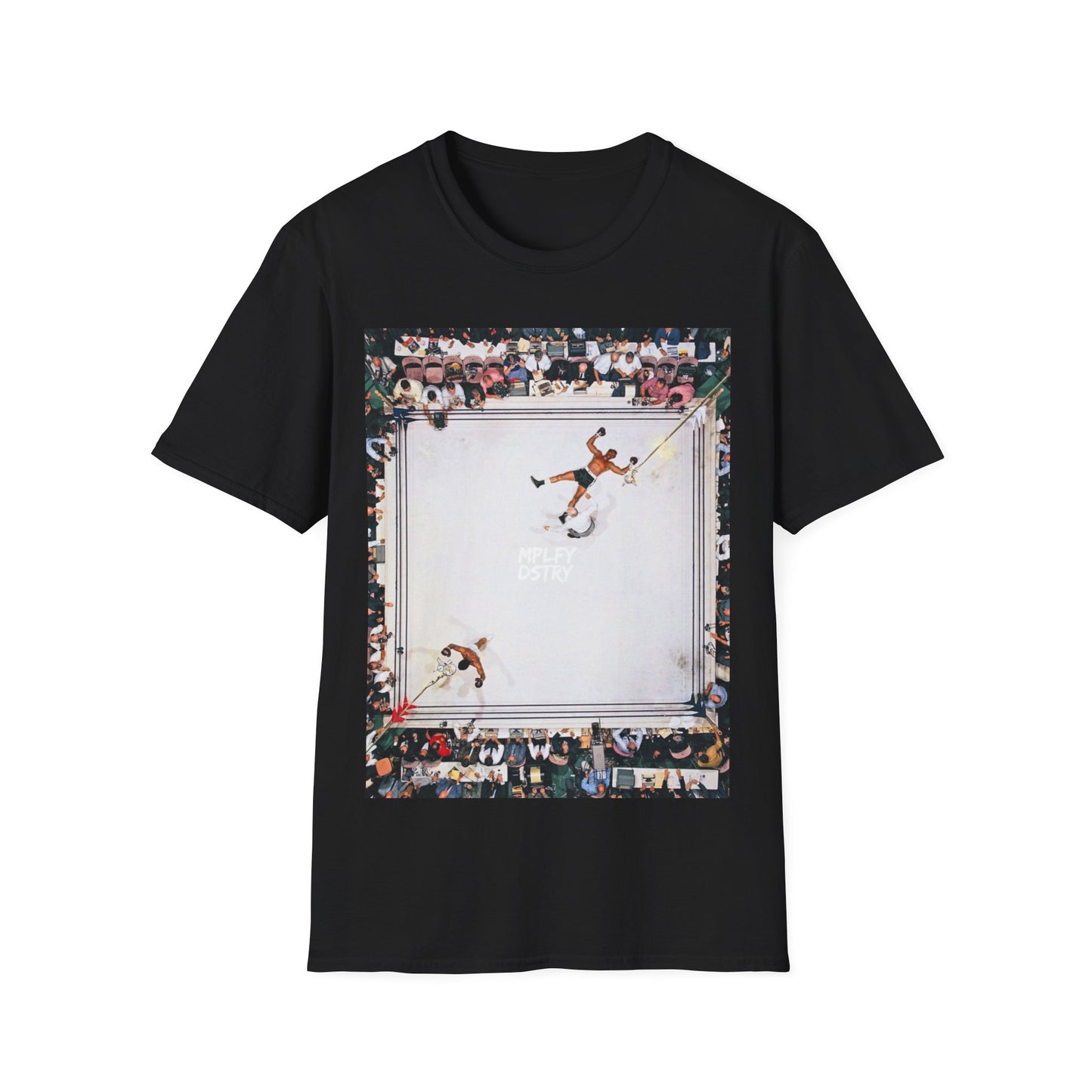 CASSIUS Classic Fit AmplifyDestroy Print Tee Shirt Cassius Clay Muhammad Ali