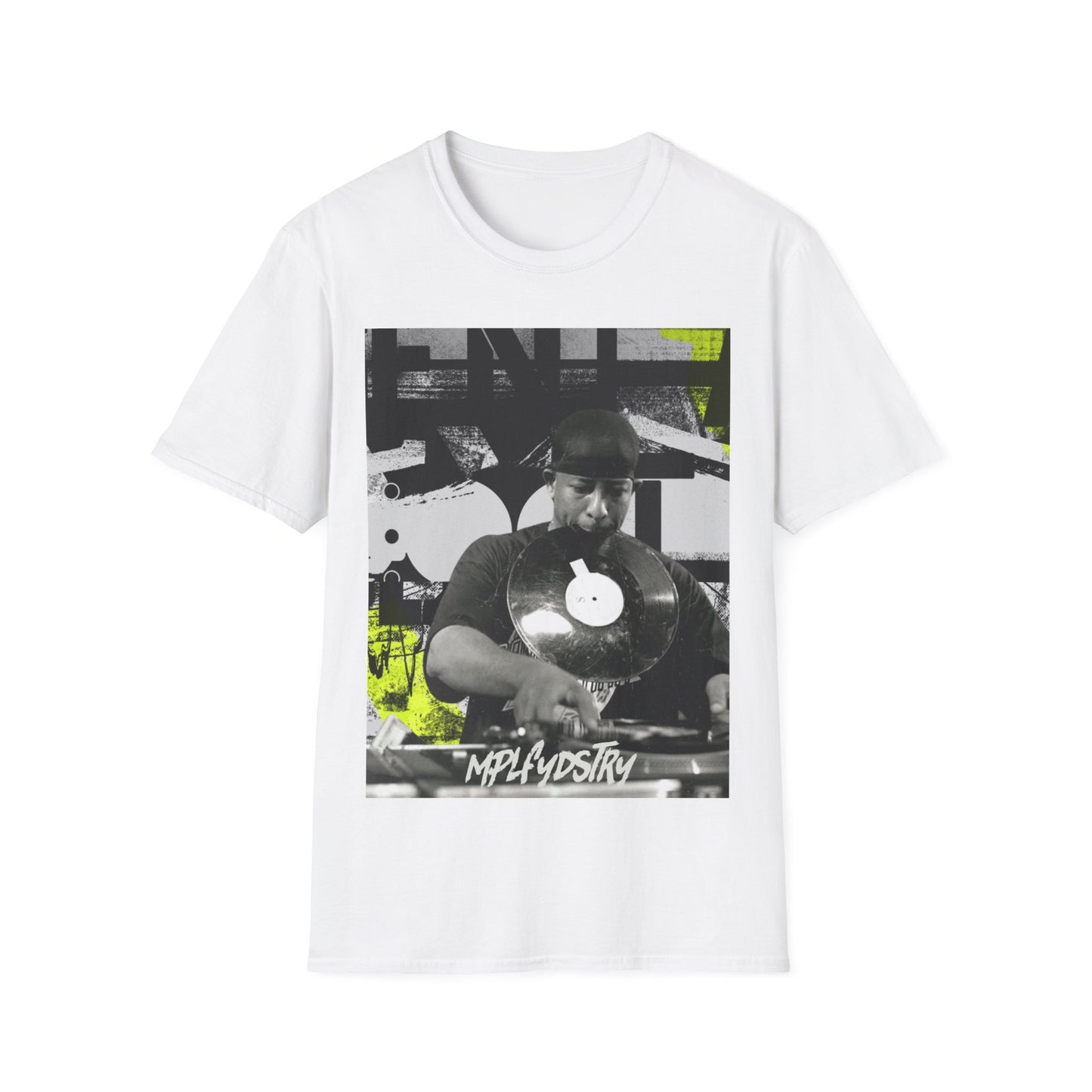 DJ Classic Fit AmplifDestroy Print Tee Shirt