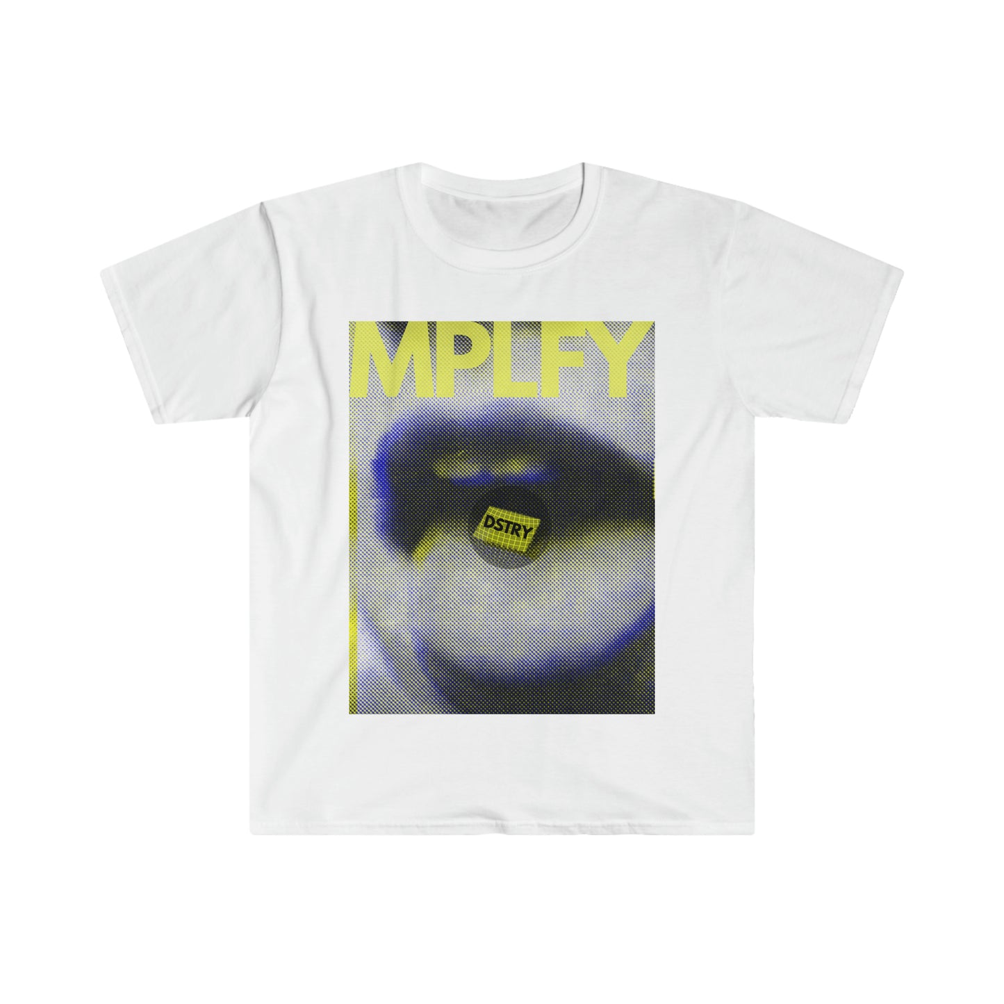 PILLS Classic Fit AmplifyDestroy Print Tee Shirt