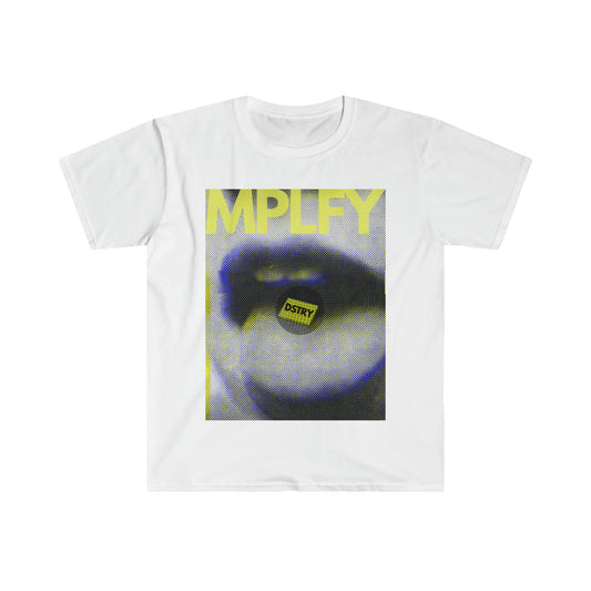 PILLS Classic Fit AmplifyDestroy Print Tee Shirt house music rave club ibiza party