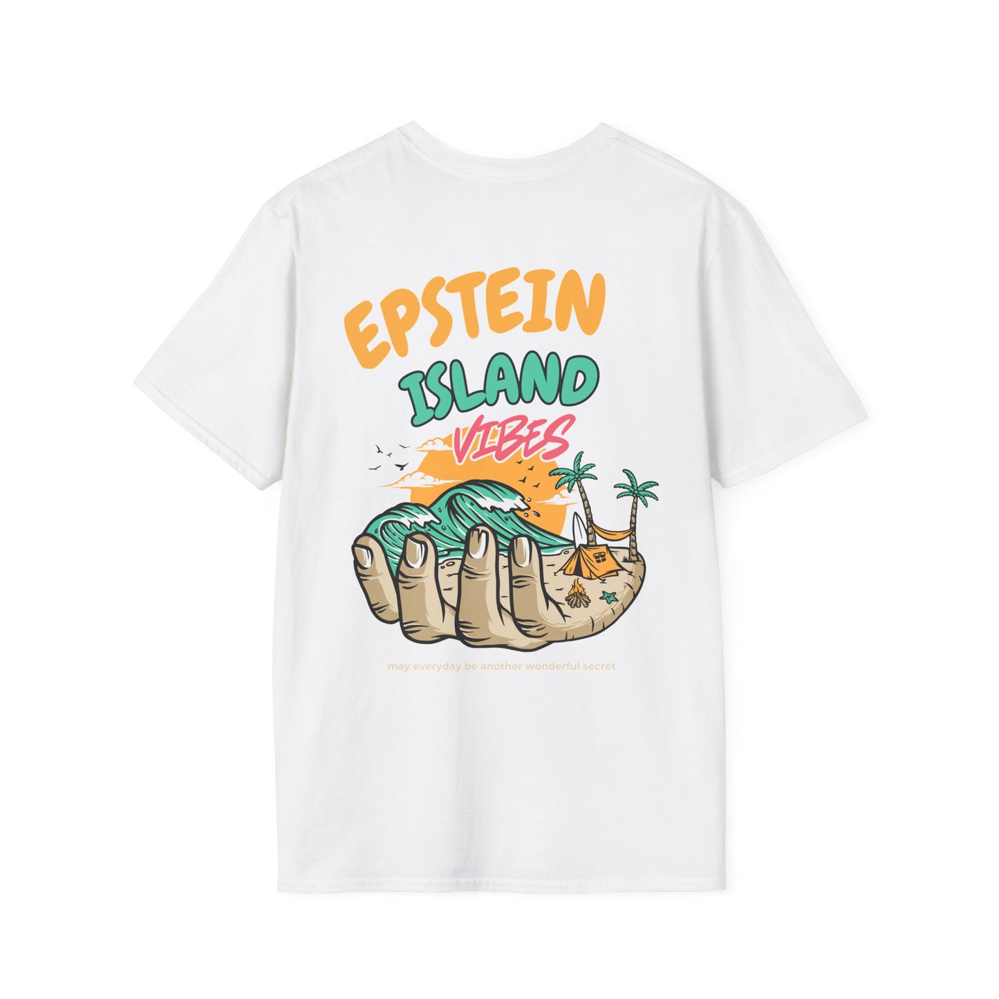 Vibrant Island Vibes T-Shirt | Summer Tee, Beachwear, Vacation Shirt, Relaxation Outfit, Gift for Travel Lovers