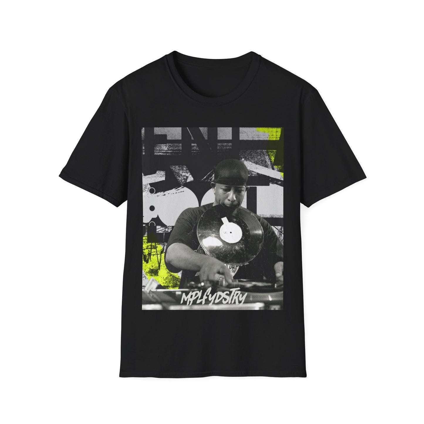 DJ Classic Fit AmplifDestroy Print Tee Shirt