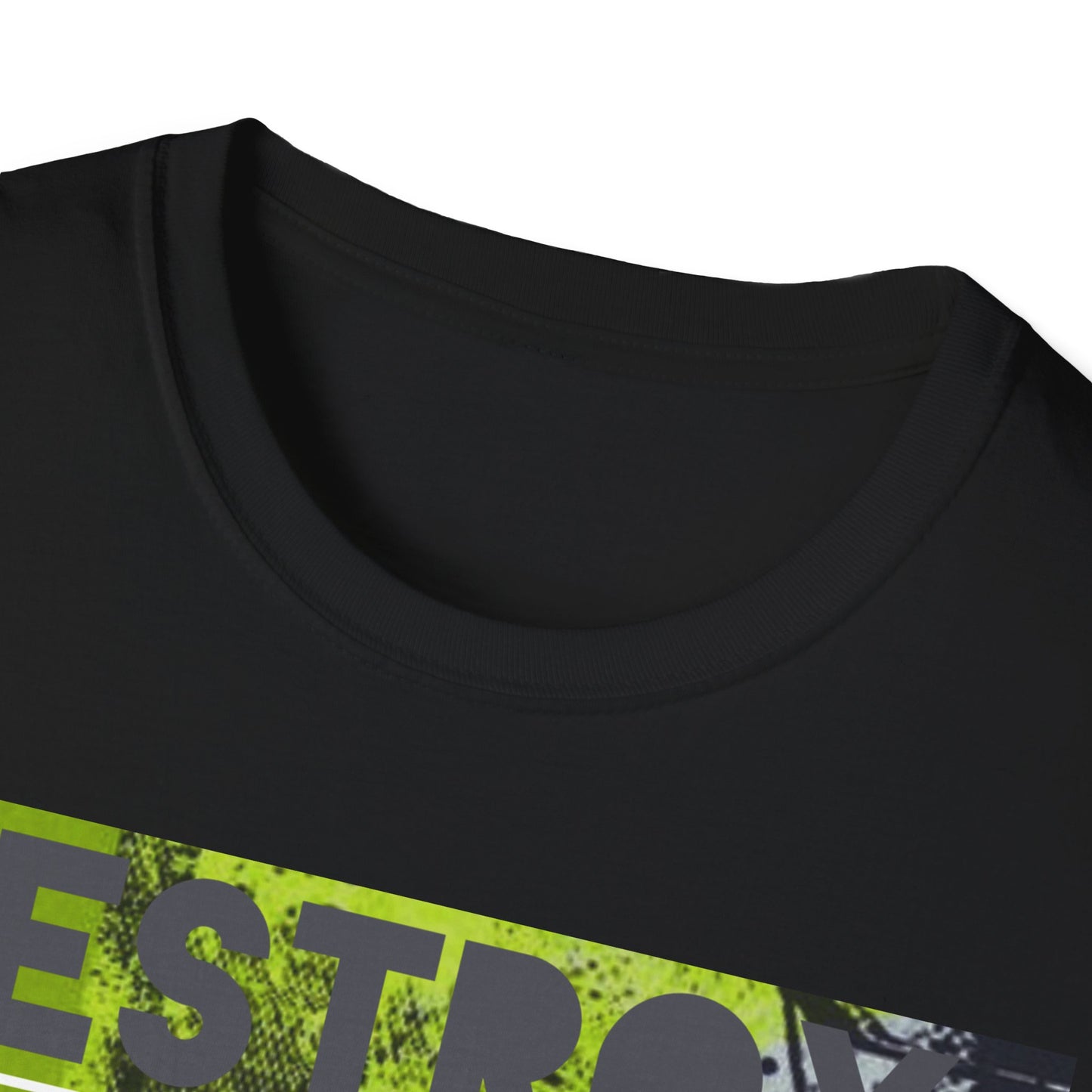 UNDISPUTED Classic Fit AmplifyDestroy Print Bold Graphic Tee for Boxing Martial Arts Lovers, Workout Apparel, Motivational Gift, Athletic Wear, Gym Shirt