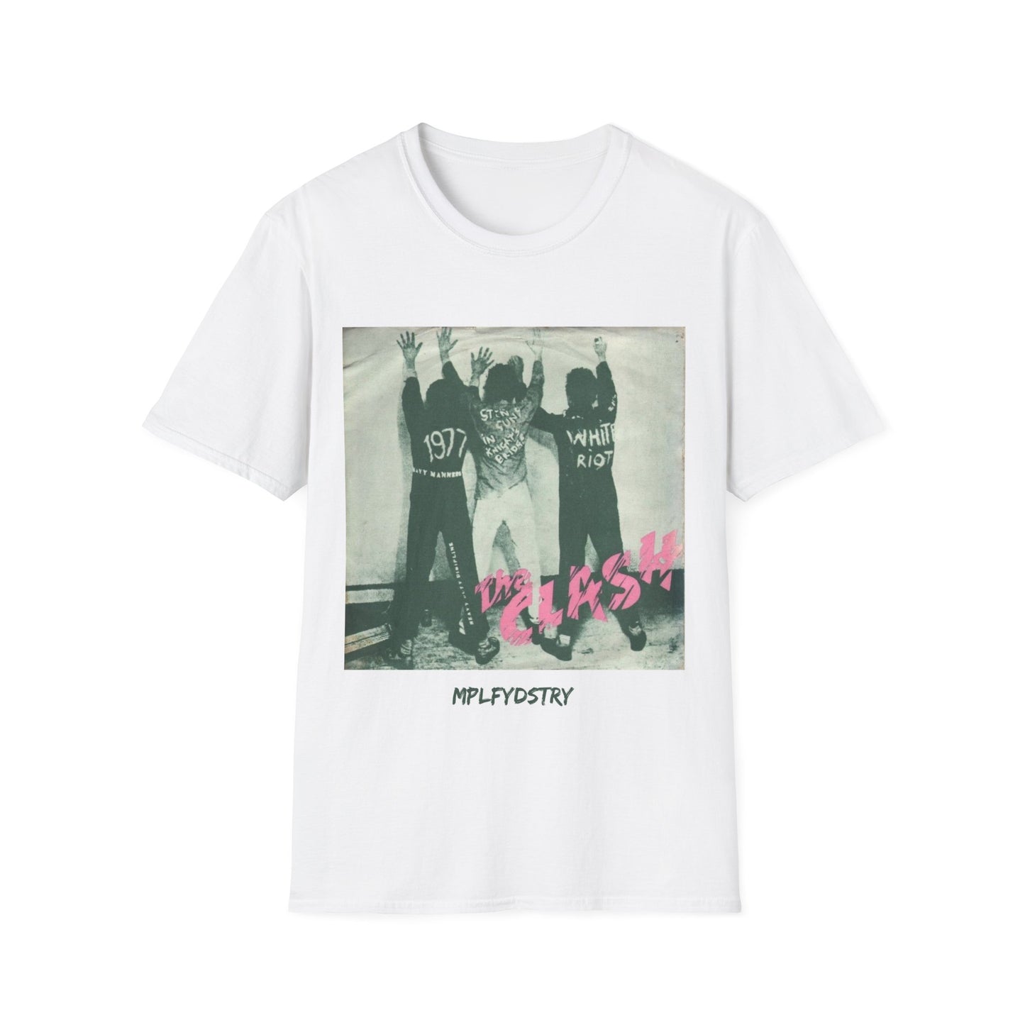 Punk Clash Band Tee - vintage 1977 graphic t-shirt