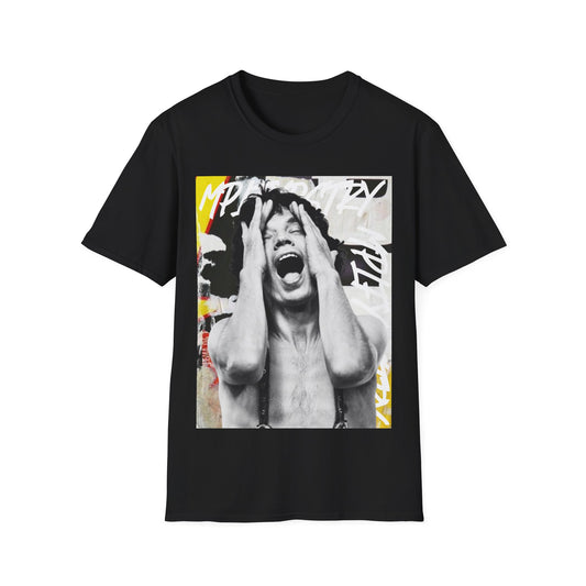 MICK Classic Fit AmplifyDestroy Print Tee shirt Emotive Graphic Unisex T-Shirt, Casual Tee, Streetwear Style, Comfort Wear, Unique Gift