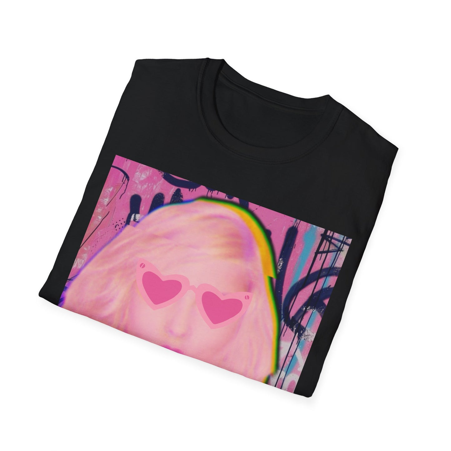 Vibrant Heart Graphic T-Shirt, Trendy Casual Tee for Art Lovers, Unique Gift Idea for Birthdays, Stylish Summer Apparel, Unisex Streetwear