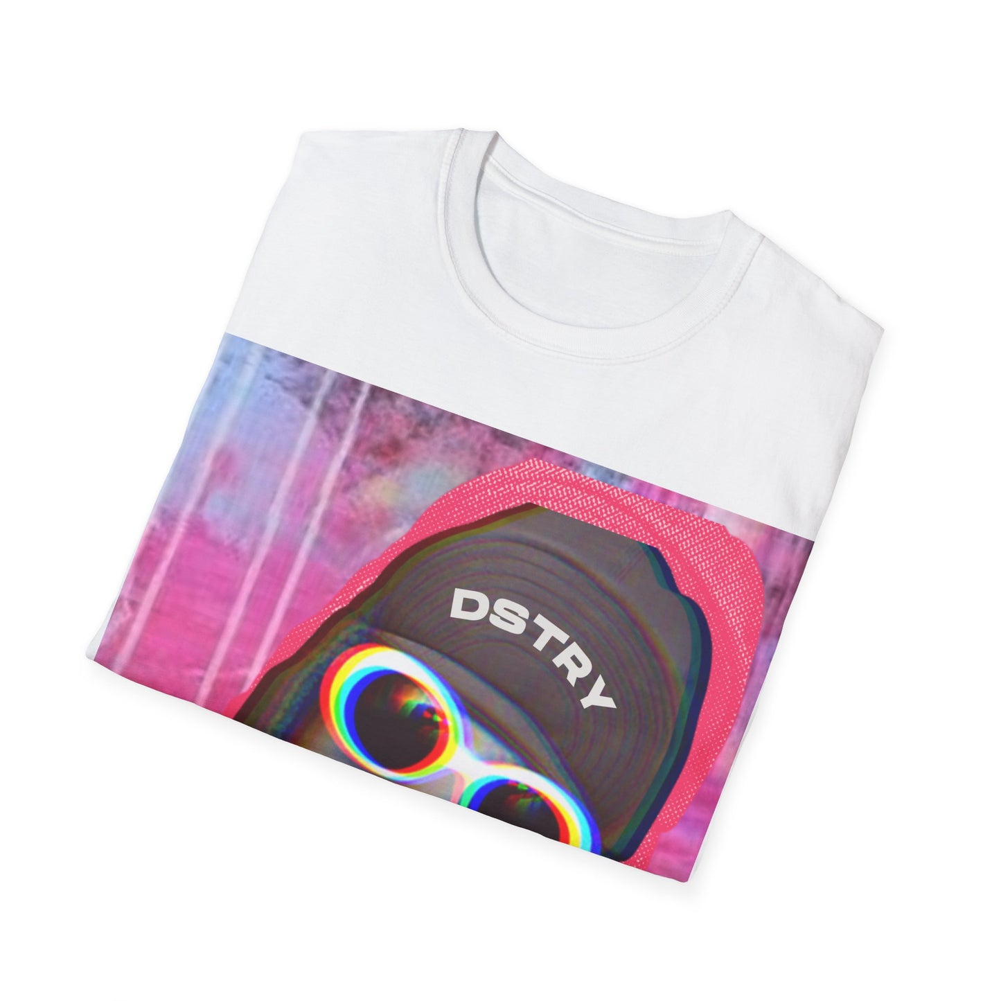 KURT Classic Fit AmplifyDestroy Print Tee Shirt Kurt Cobain 90s Rock Tee Grunge Nirvana Band