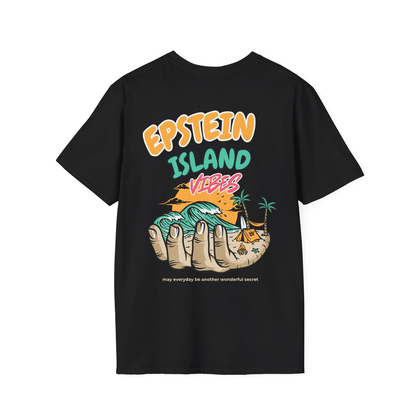 Vibrant Island Vibes T-Shirt | Summer Tee, Beachwear, Vacation Shirt, Relaxation Outfit, Gift for Travel Lovers
