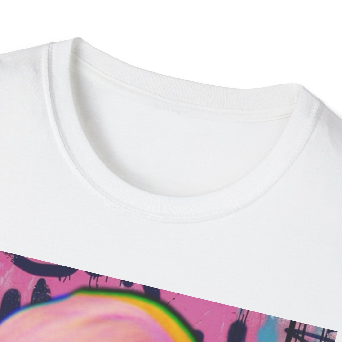 Vibrant Heart Graphic T-Shirt, Trendy Casual Tee for Art Lovers, Unique Gift Idea for Birthdays, Stylish Summer Apparel, Unisex Streetwear