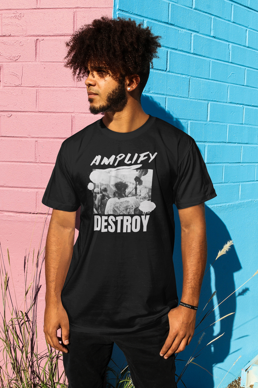 PROTEST Classic Fit AmplifyDestroy Print Tee Shirt